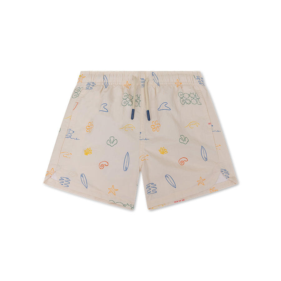 Szorty kąpielowe Swim Essentials – wielokolorowe – Surfer