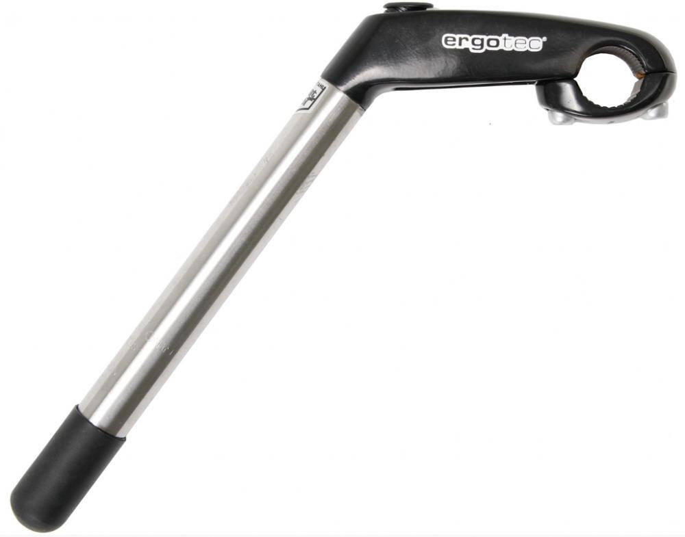 Ergotec Eagle 2 Tube wspornik 80 mm srebrny/czarny