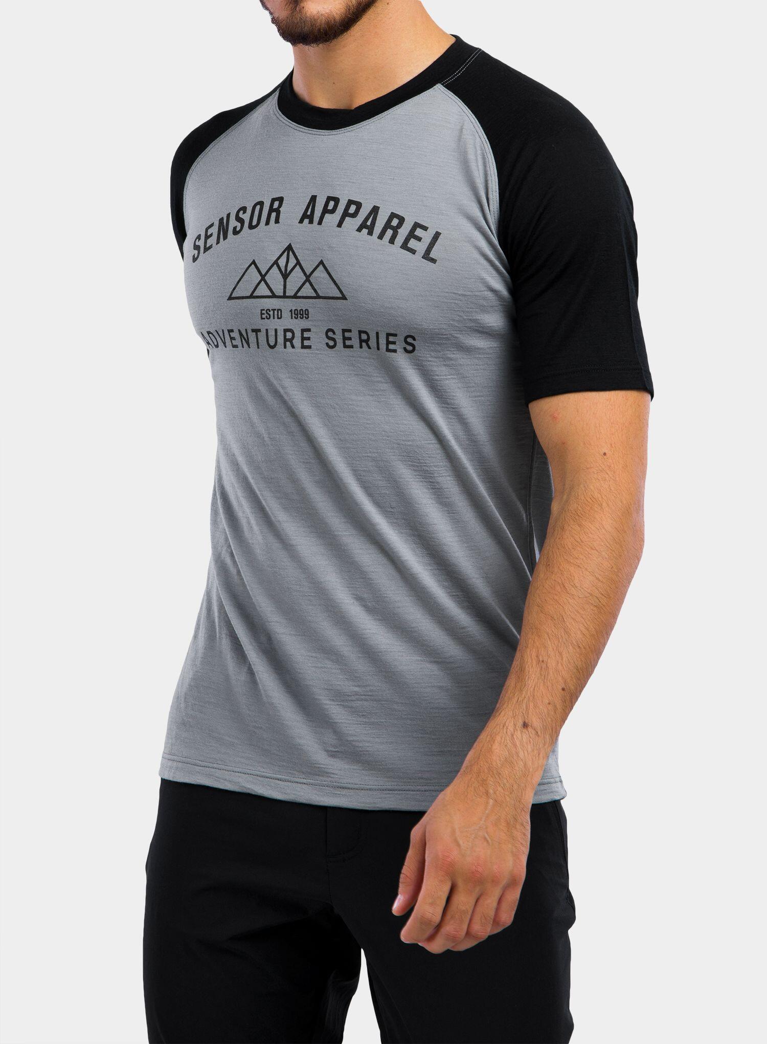 Koszulka merino męska Sensor Merino Active PT Tee S/S