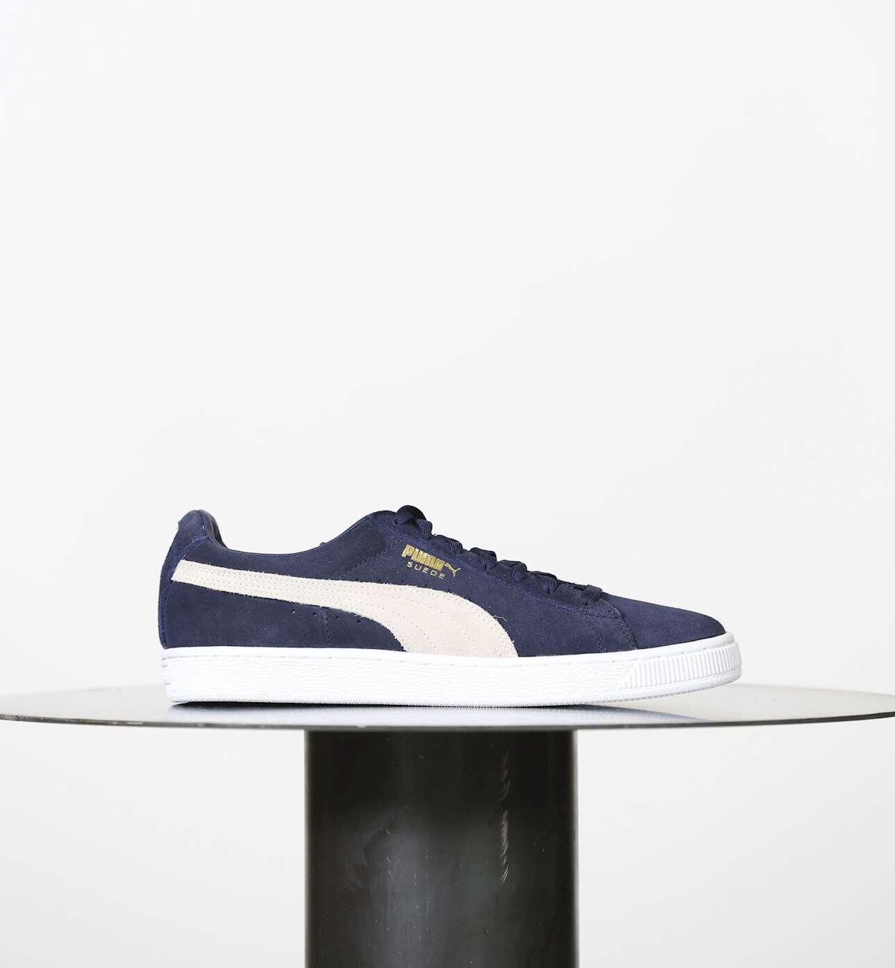 Puma Zamszowe Klasyczne + Niebieskie Sneakersy Dorosłych