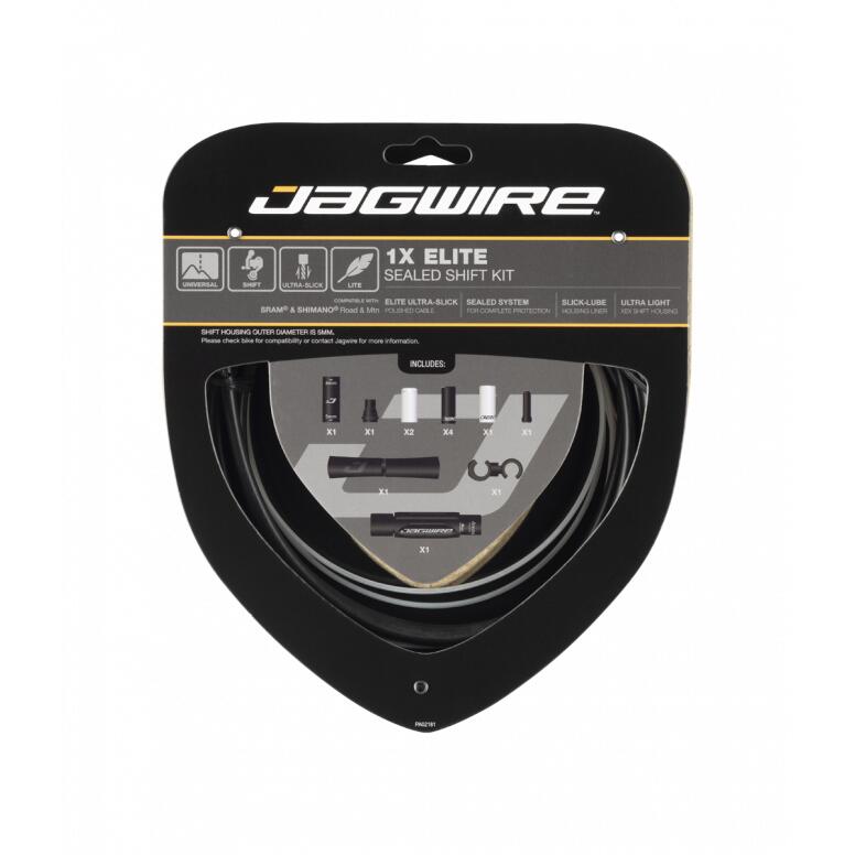Uszczelniony zestaw przerzutek JAGWIRE 1x Elite stealth black