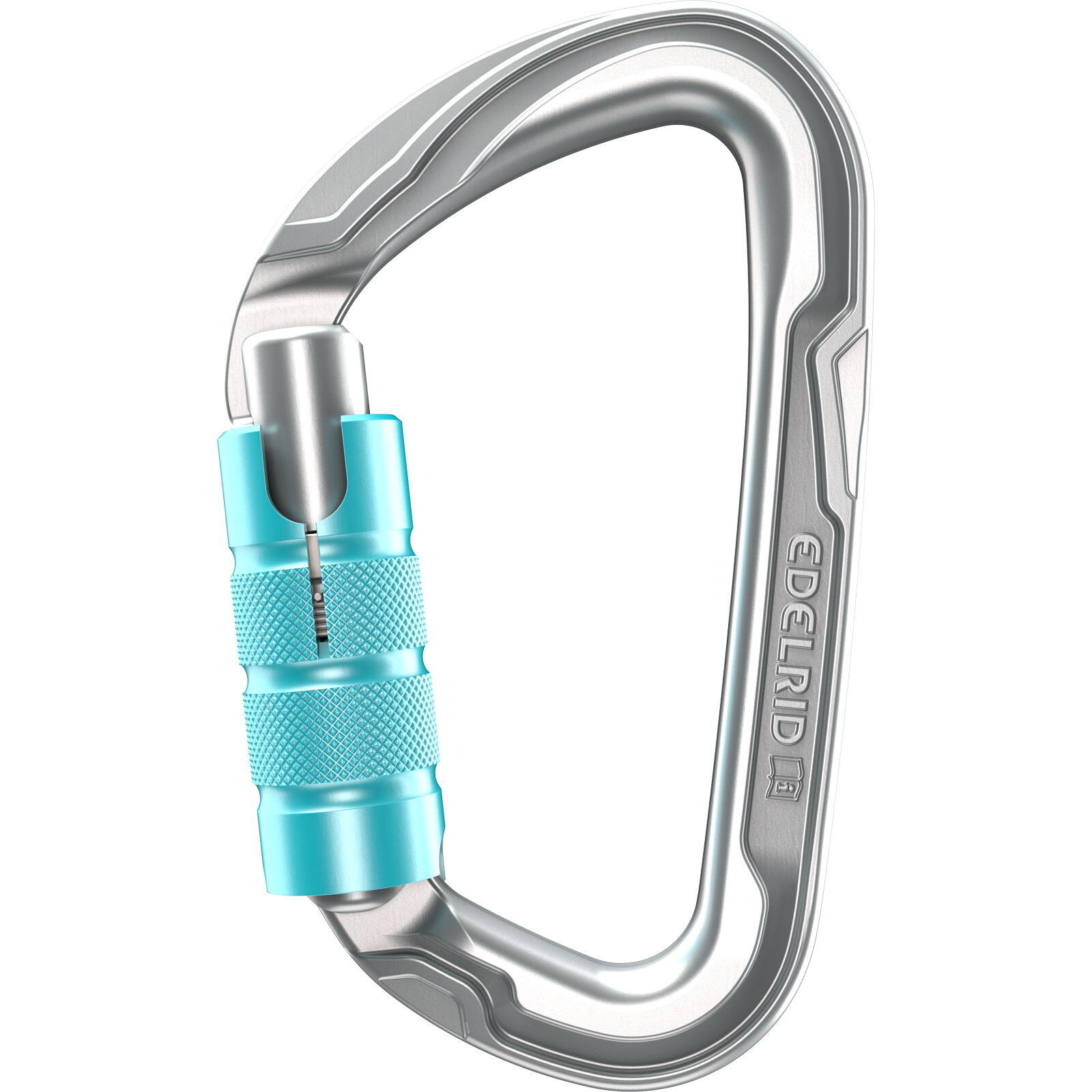 Karabiner EDELRID Pure Triple III srebrny