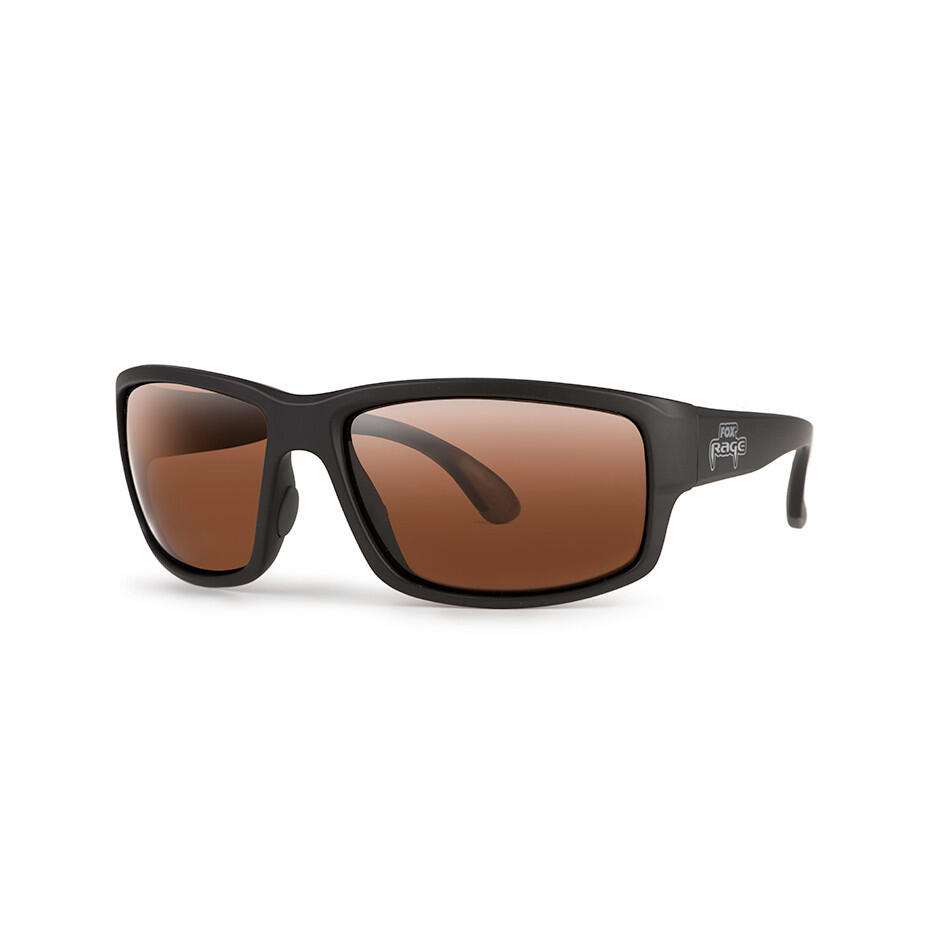Okulary przeciwsłoneczne szkło brązowe Fox Rage Grey Wrap