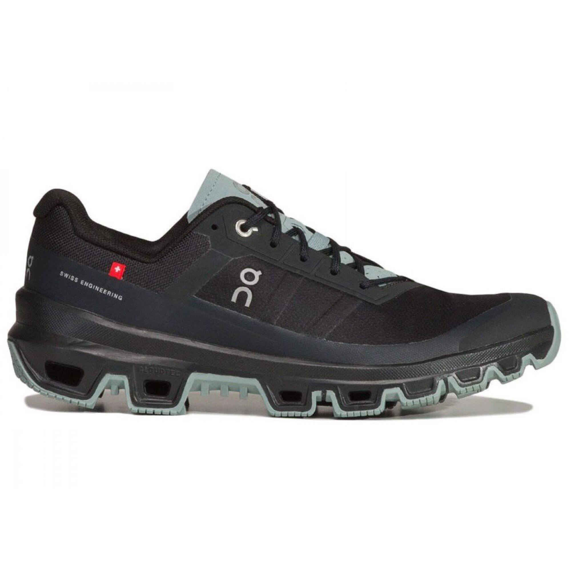 Buty do biegania damskie On Running Cloudventure Czarne