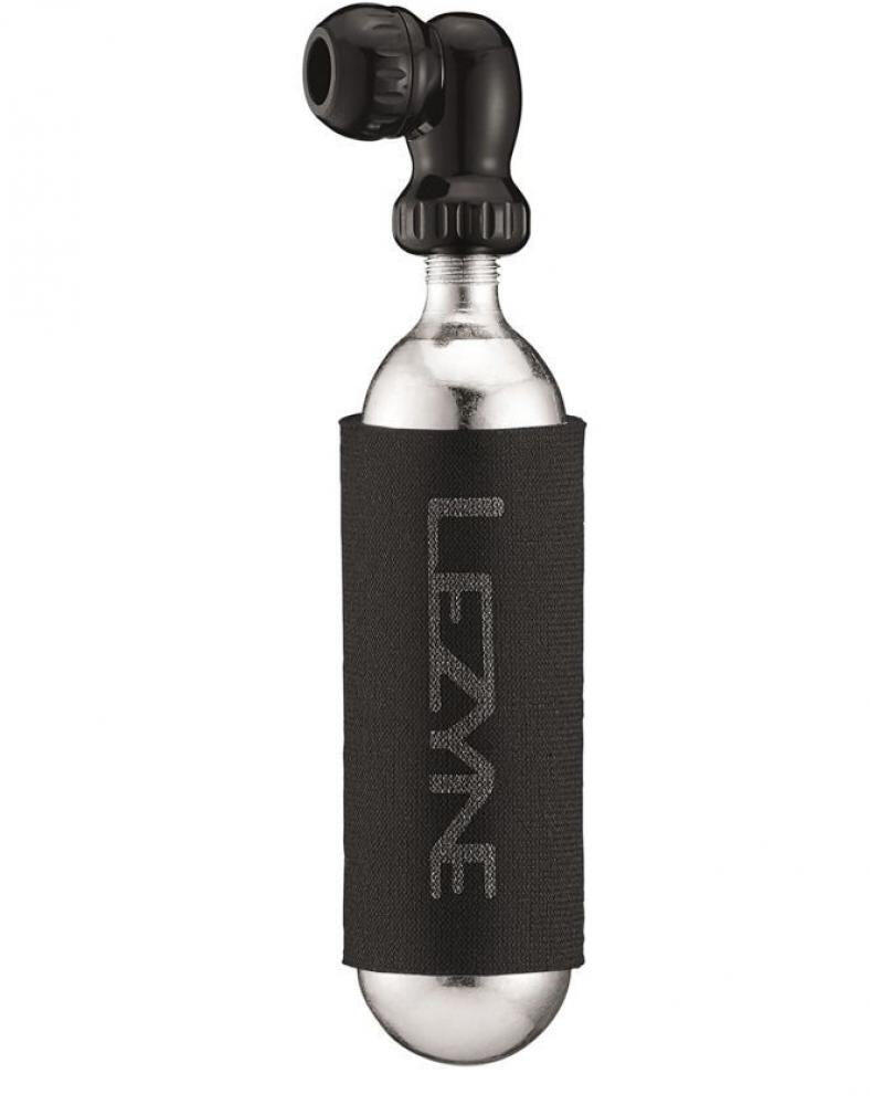 Lezyne Co2 Pump Twin Speed Drive Gloss Black.