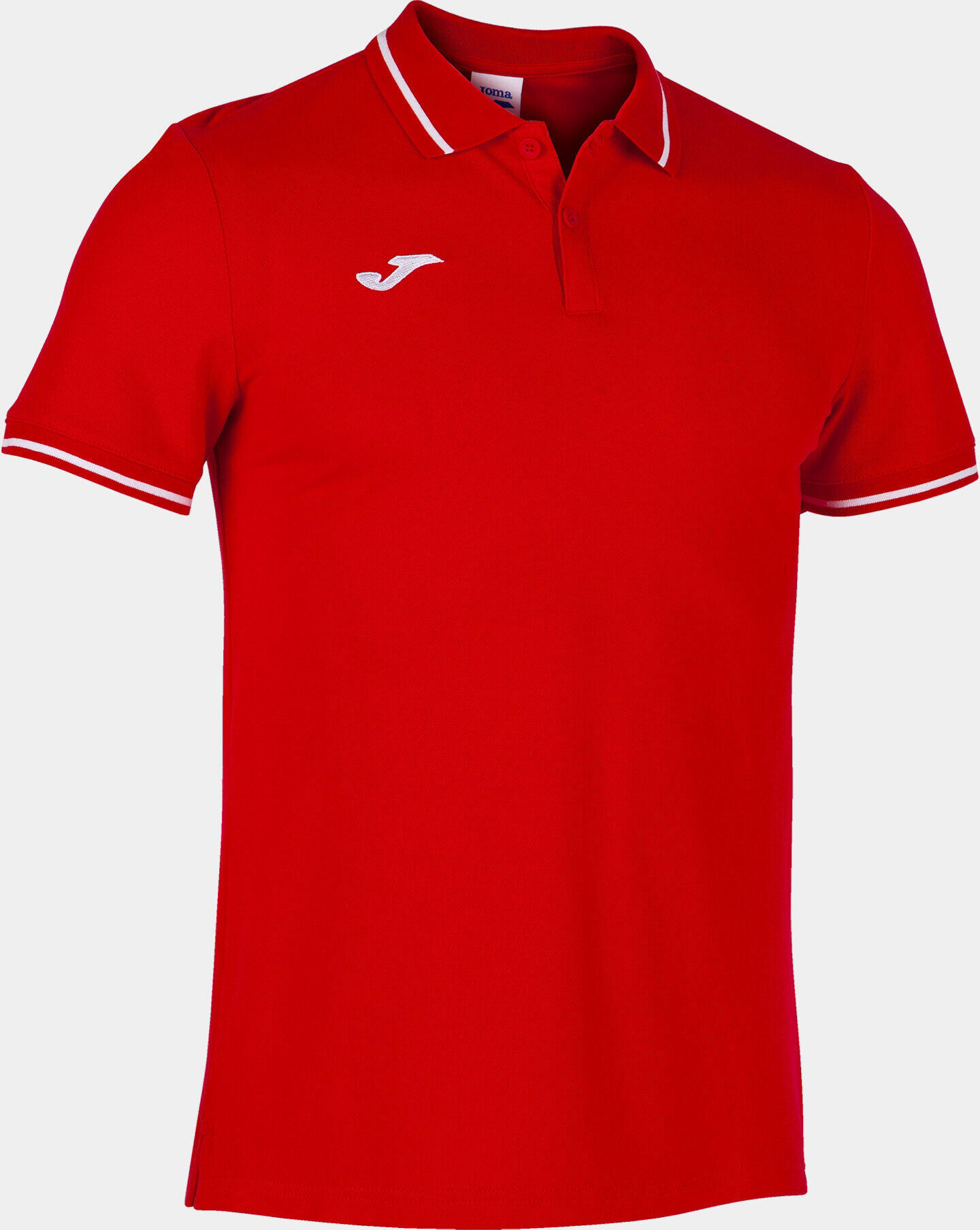 Joma Confort II Polo Shirt Red 2xl - Oddychający i trwałe