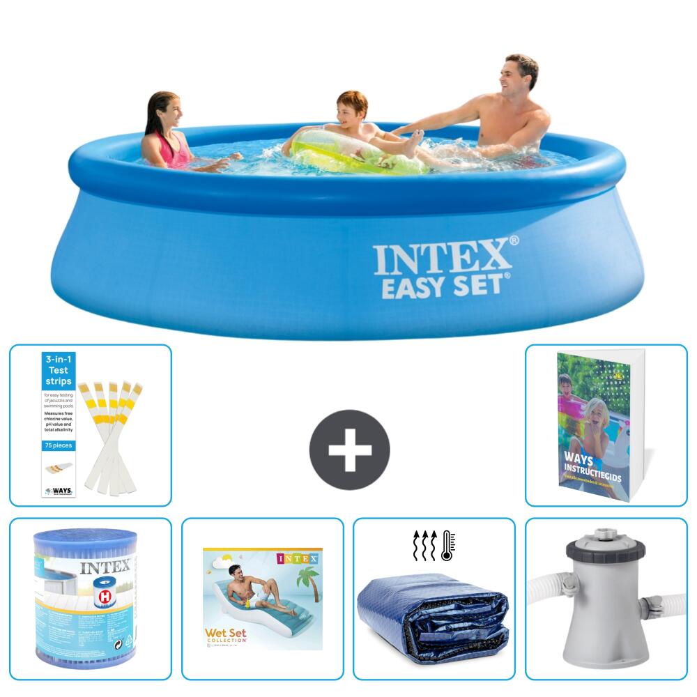 INTEX Basen Easy Set Okrągły - 305x76 cm - 7-częściowy S173