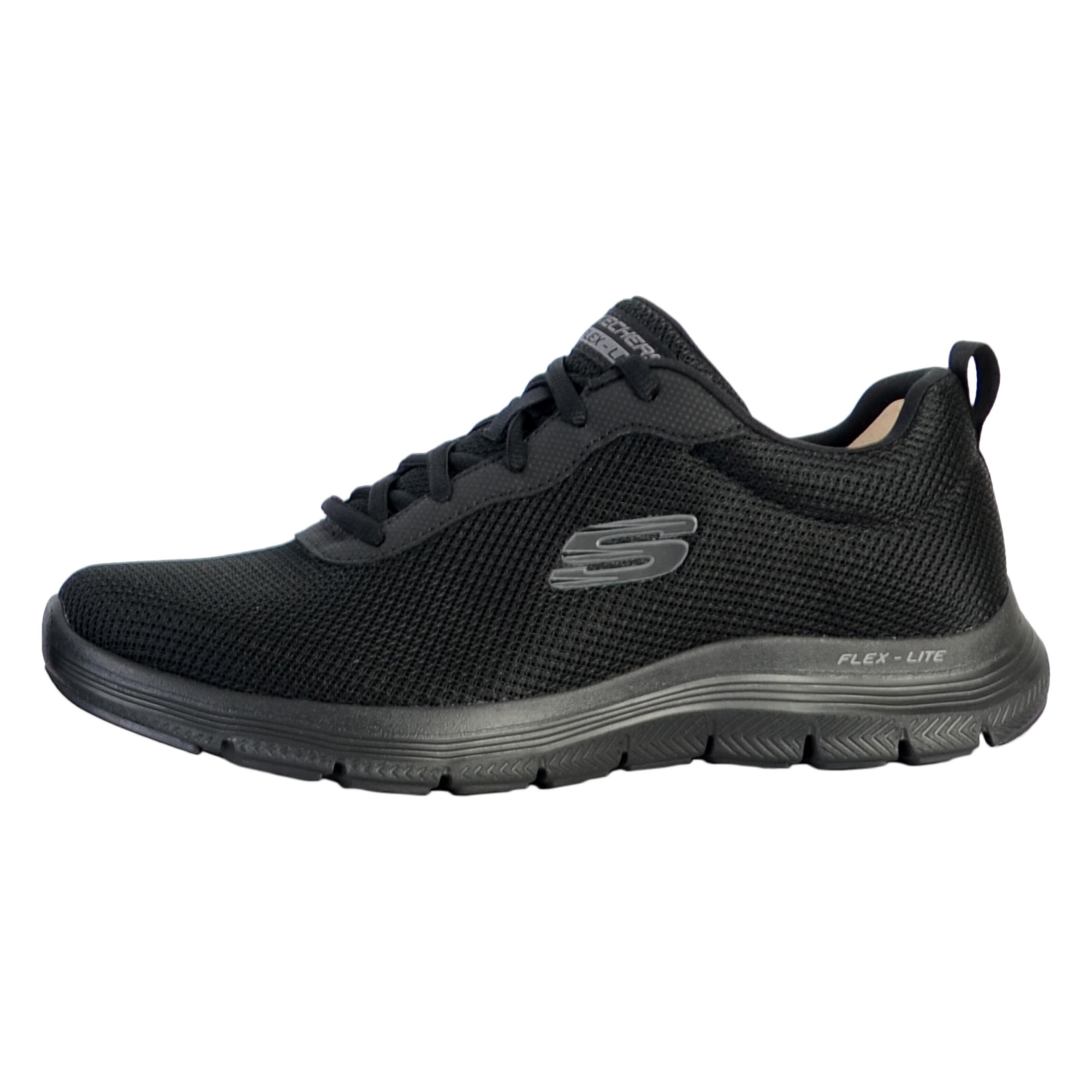 Sportowe Scrapeskechers Flex Advantage 4.0 Czarne Dorosłych