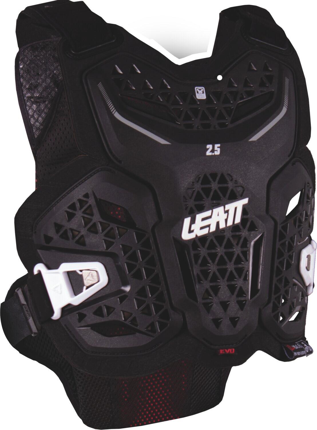 Buzer rowerowy dziecięcy Leatt Chest Protector 2.5 Hybrid black