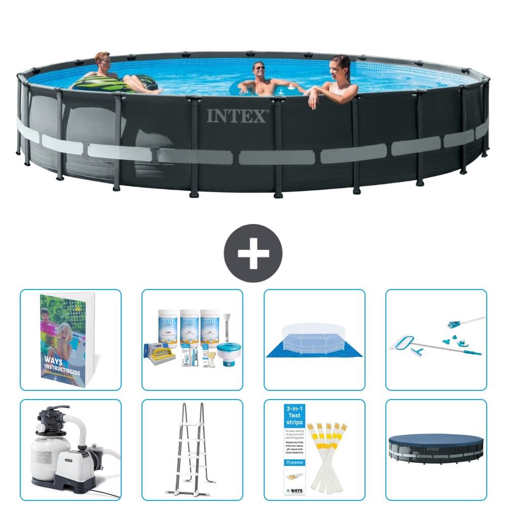 INTEX Basen Ultra XTR Okrągły - 610x122 cm - 9-częściowy S615