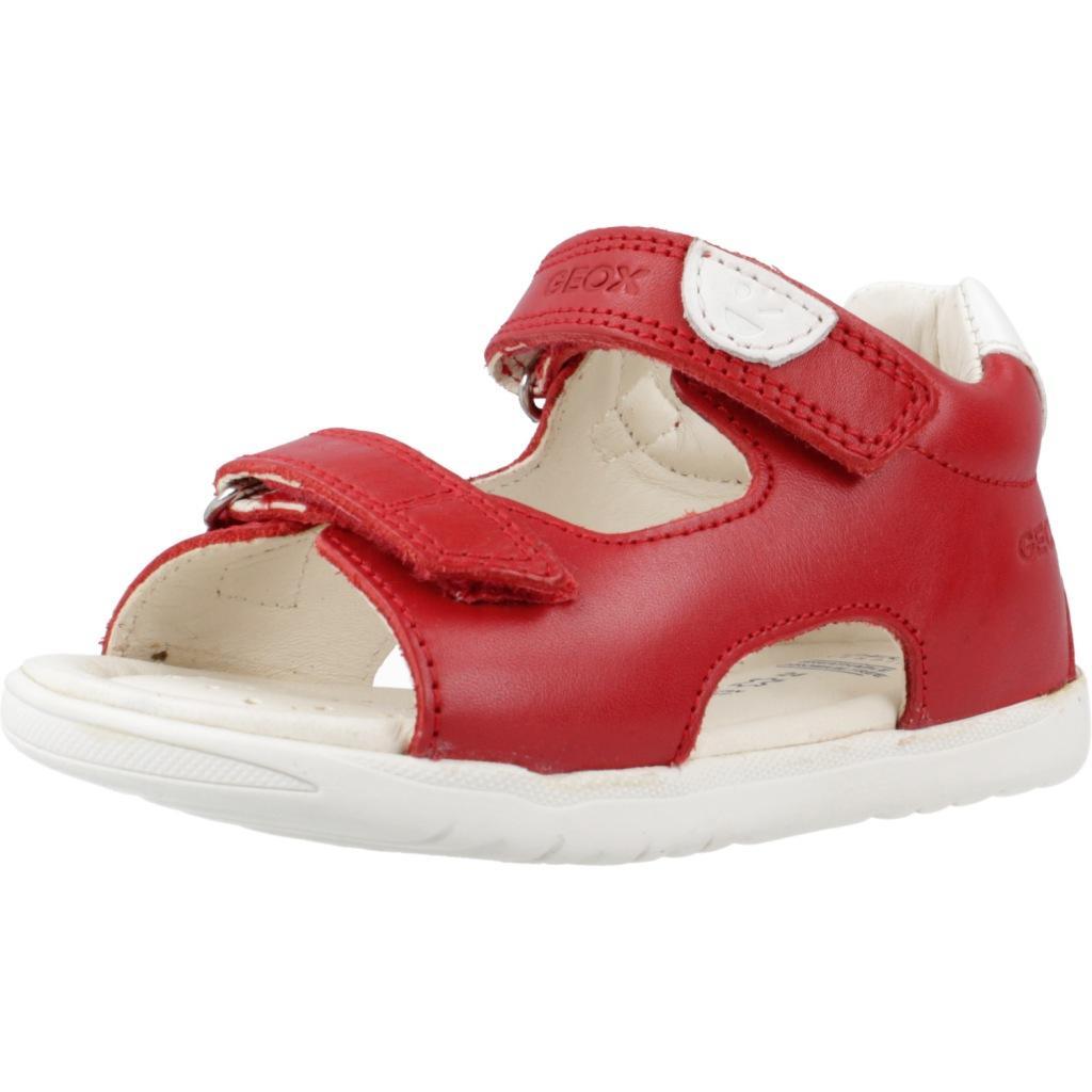 Sandały GEOX B SANDAL MACCHIA BOY Czerwony
