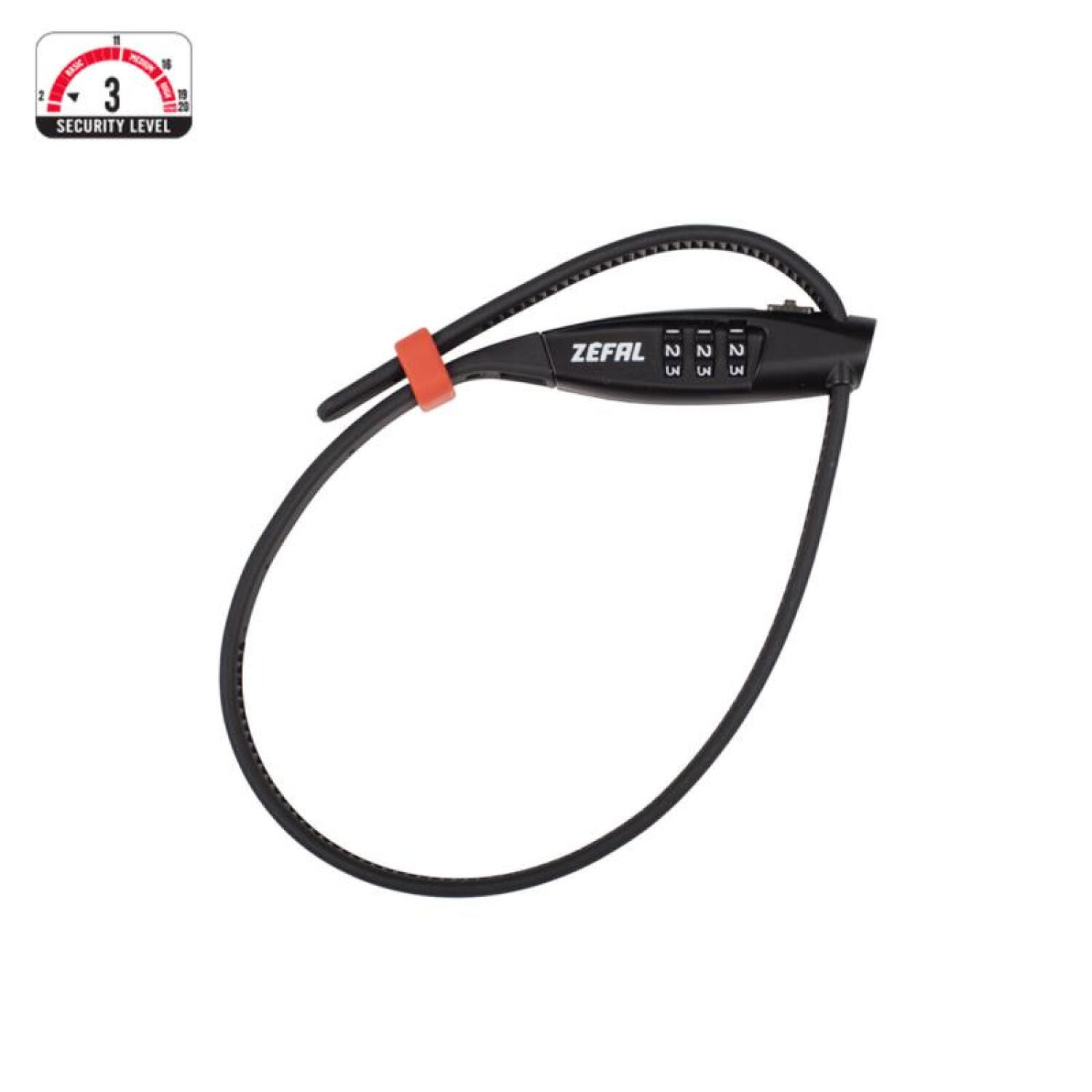 Zamek kablowy Zefal K-Traz Zip3