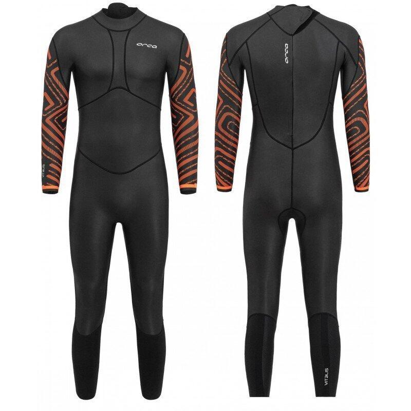 Pianka triathlonowa męska Orca Vitalis Openwater Breast Stroke 2,5 mm black