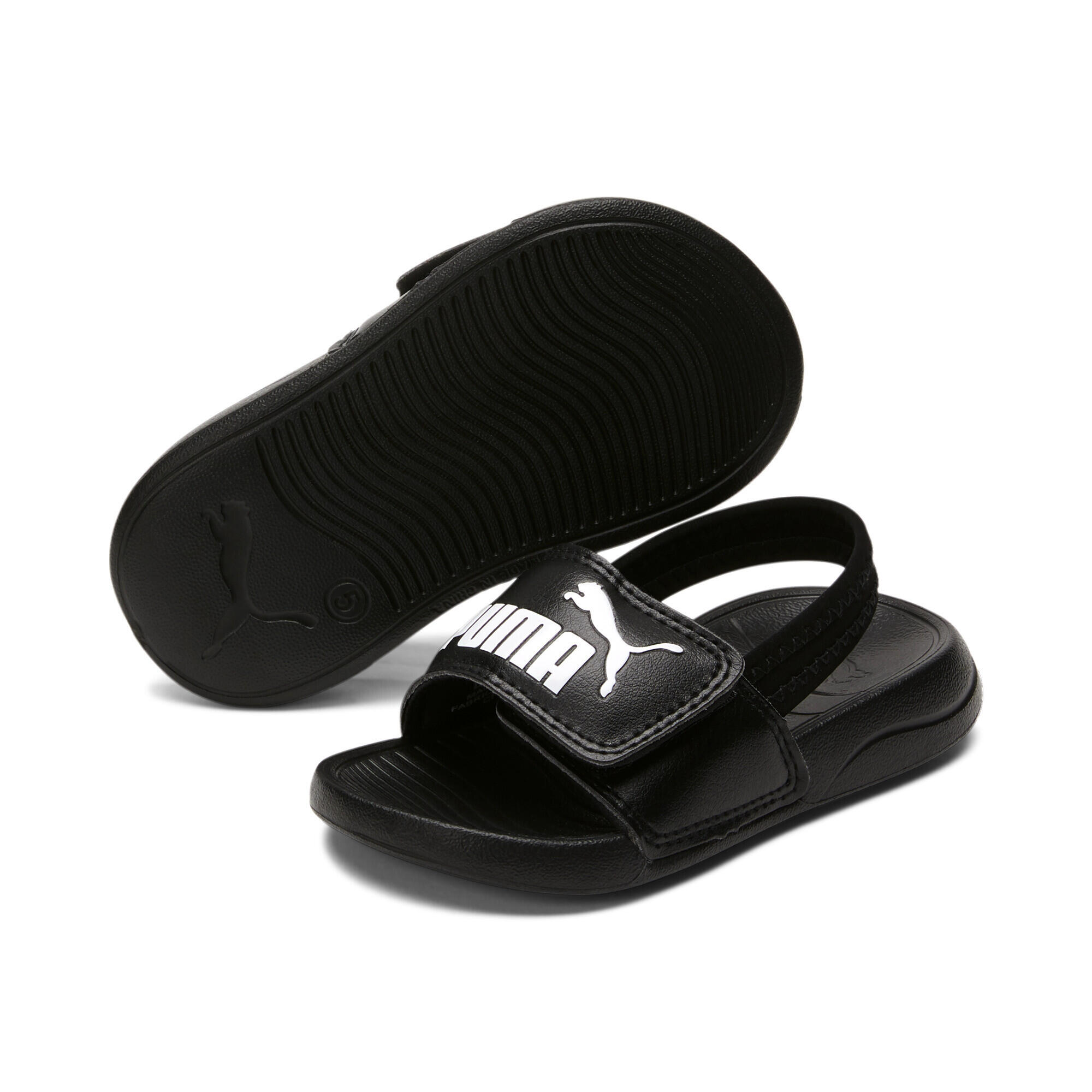 Sandały Chłopak Puma Popcat 20 Backstrap czarny