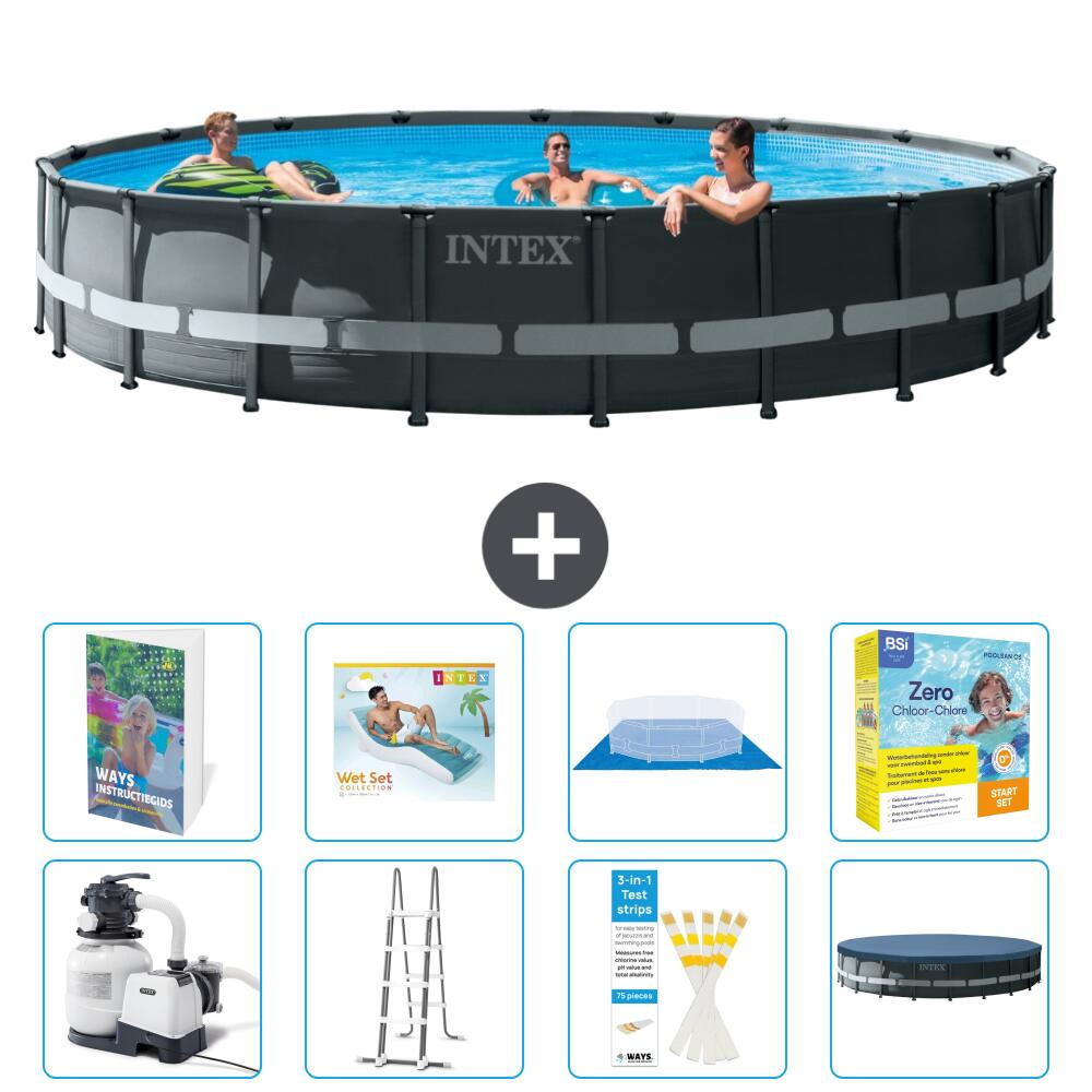 INTEX Basen Ultra XTR Okrągły - 610x122 cm - 9-częściowy S639