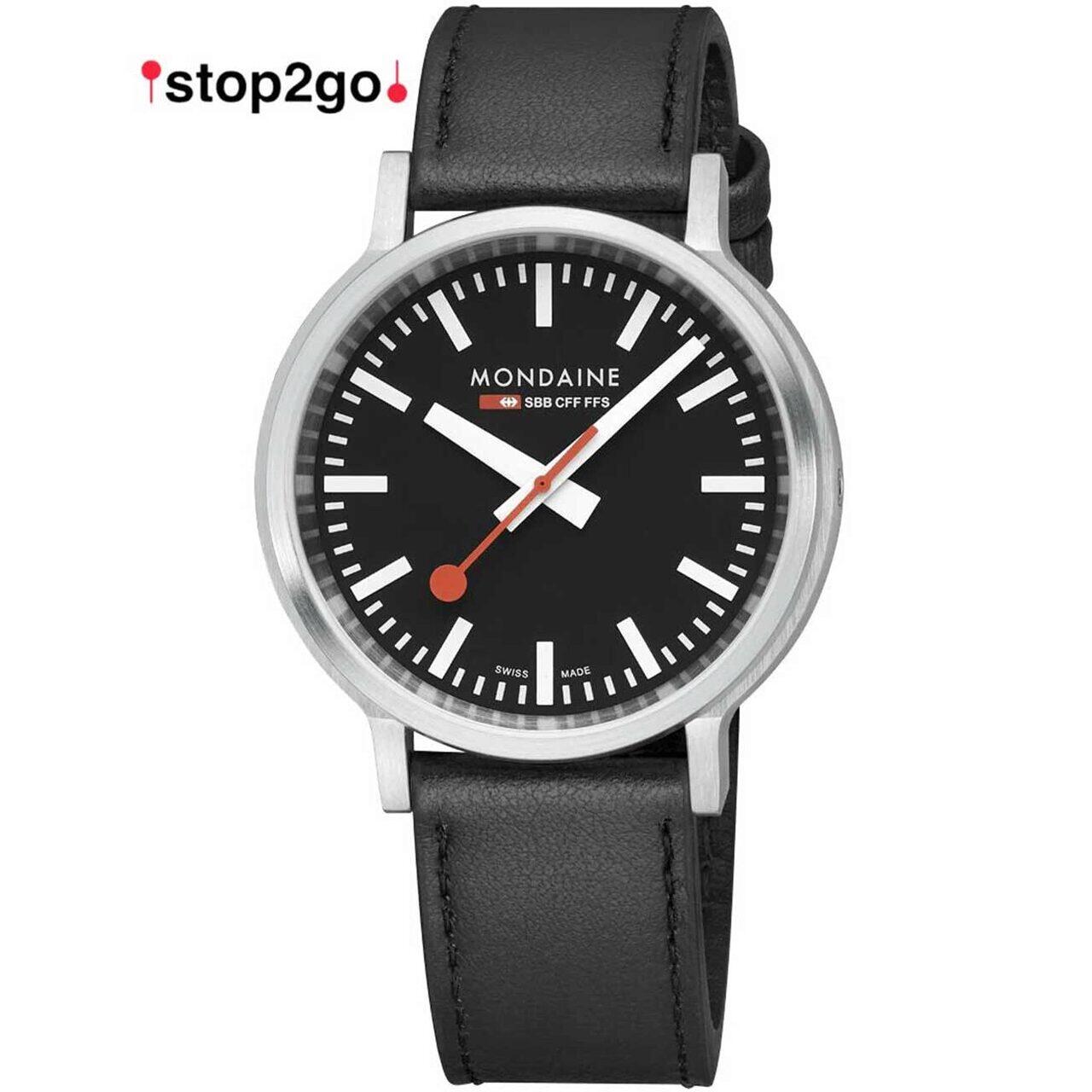 Zegarek męski Mondaine MST.41020.LBV.2SE, Quartz, 41mm, 3ATM