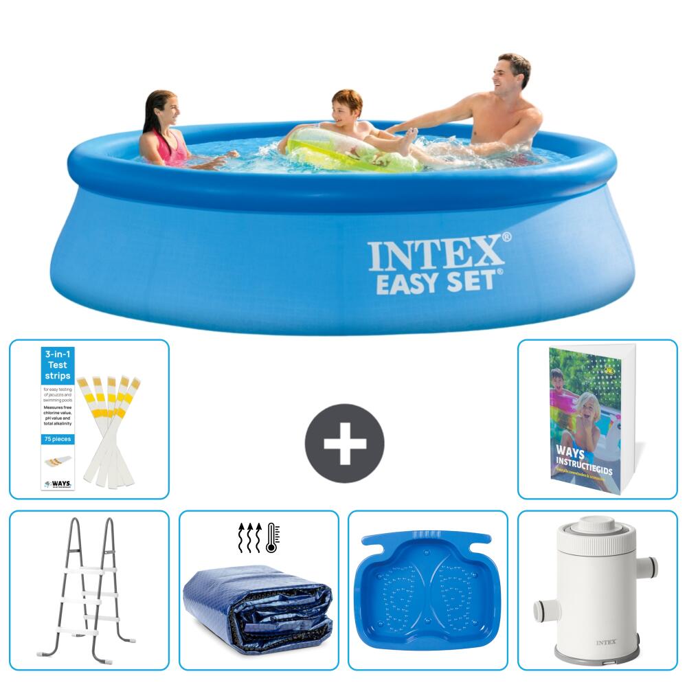 INTEX Basen Easy Set Okrągły - 305x76 cm - 7-częściowy S144