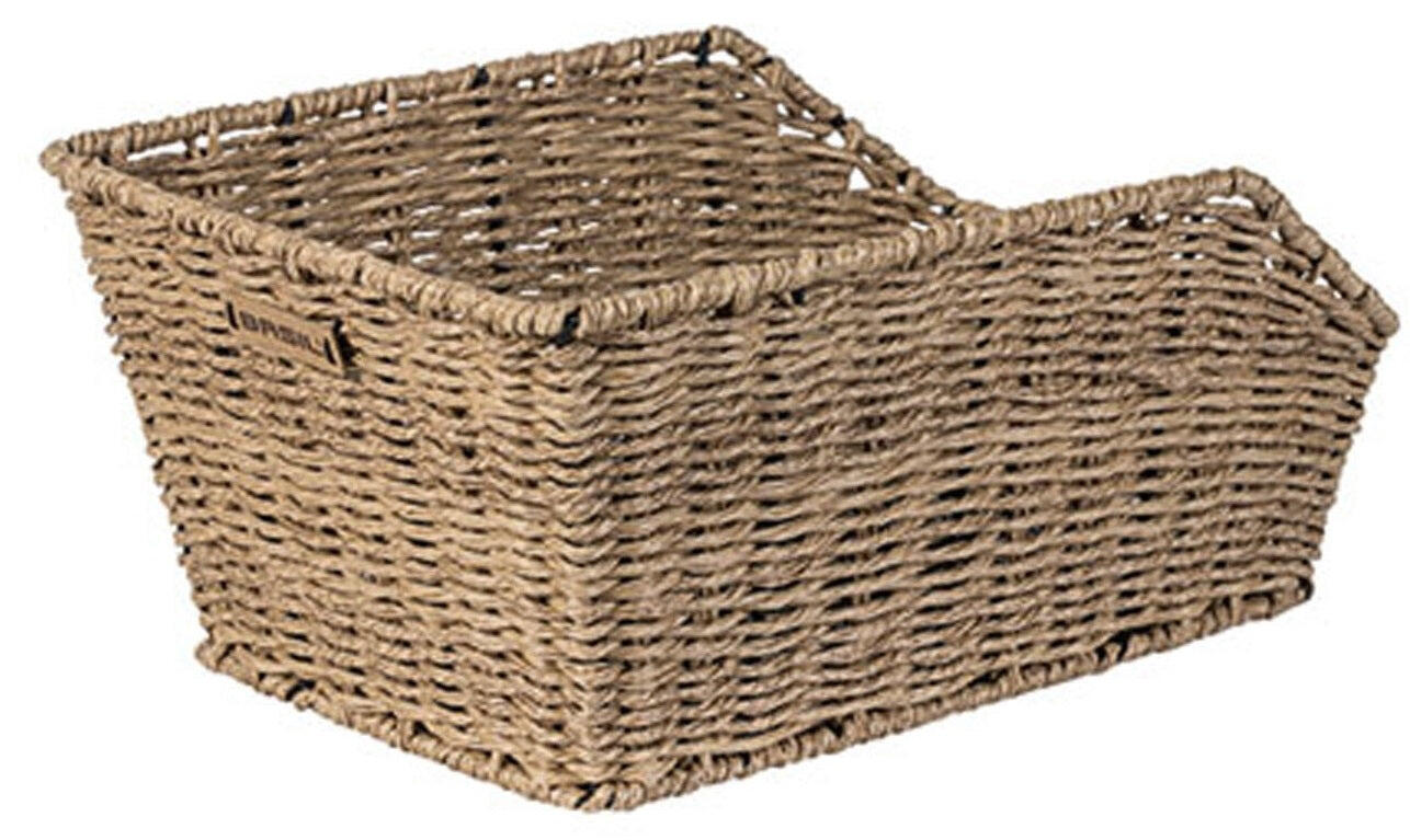 Kosz rowerowy Basil Cento Rattan Look Wsl System