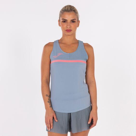 Koszulka damska Joma AQUIANA TANK TOP blue-pink L