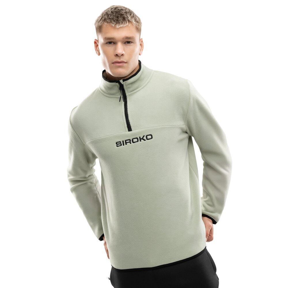 Męska bluza z grubego polaru Sporty zimowe Siroko Myoko
