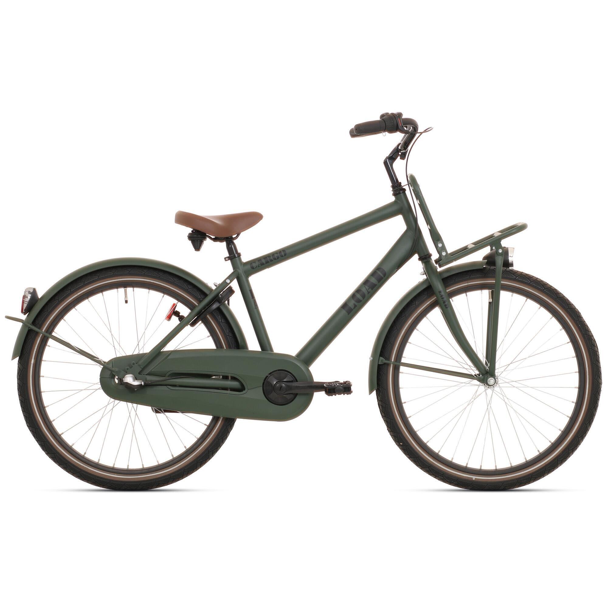 Rower dziecięcy Bikefun Load 26 3-biegowy Nexus rama aluminiowa kaki mat