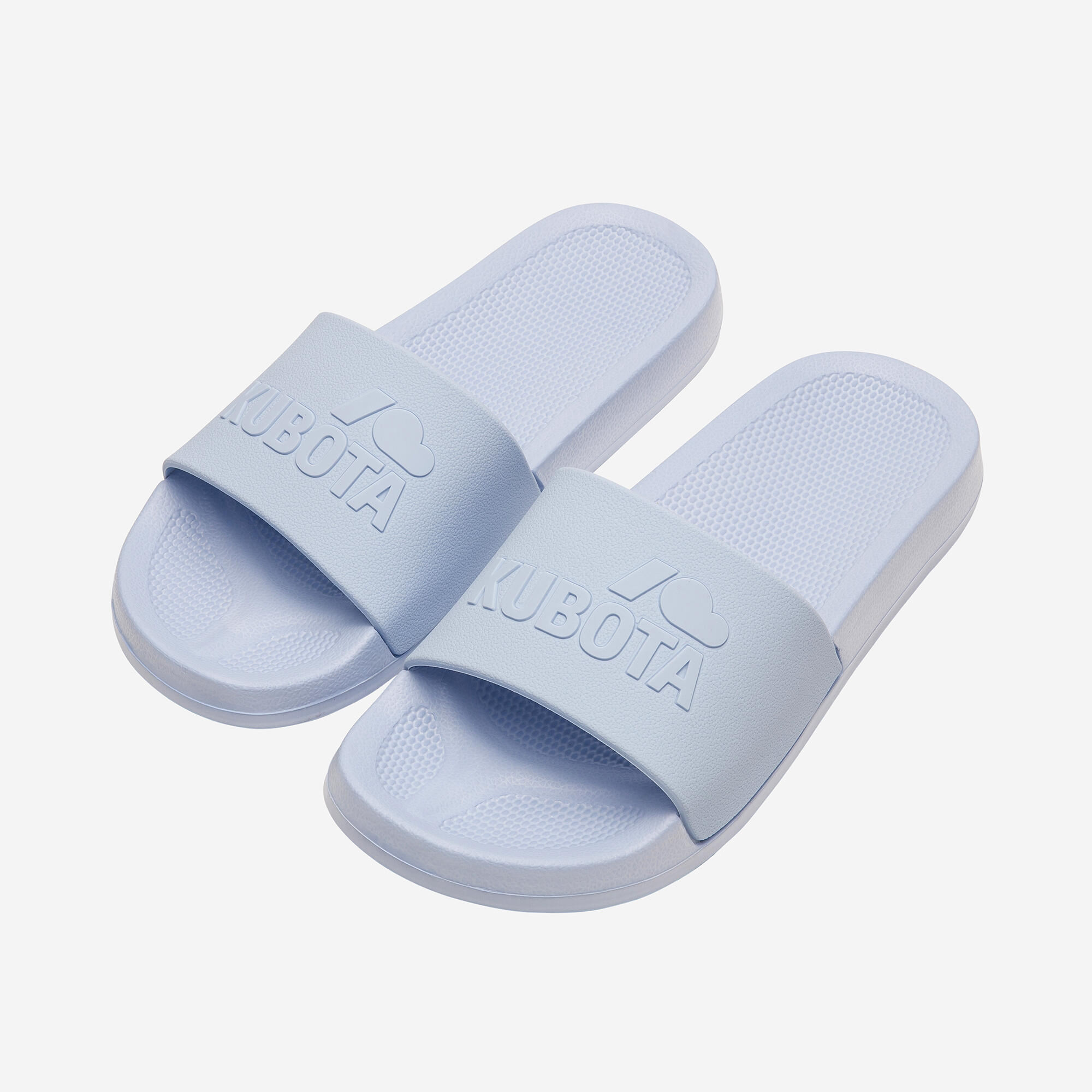 Błękitne klapki Kubota Basic Plain