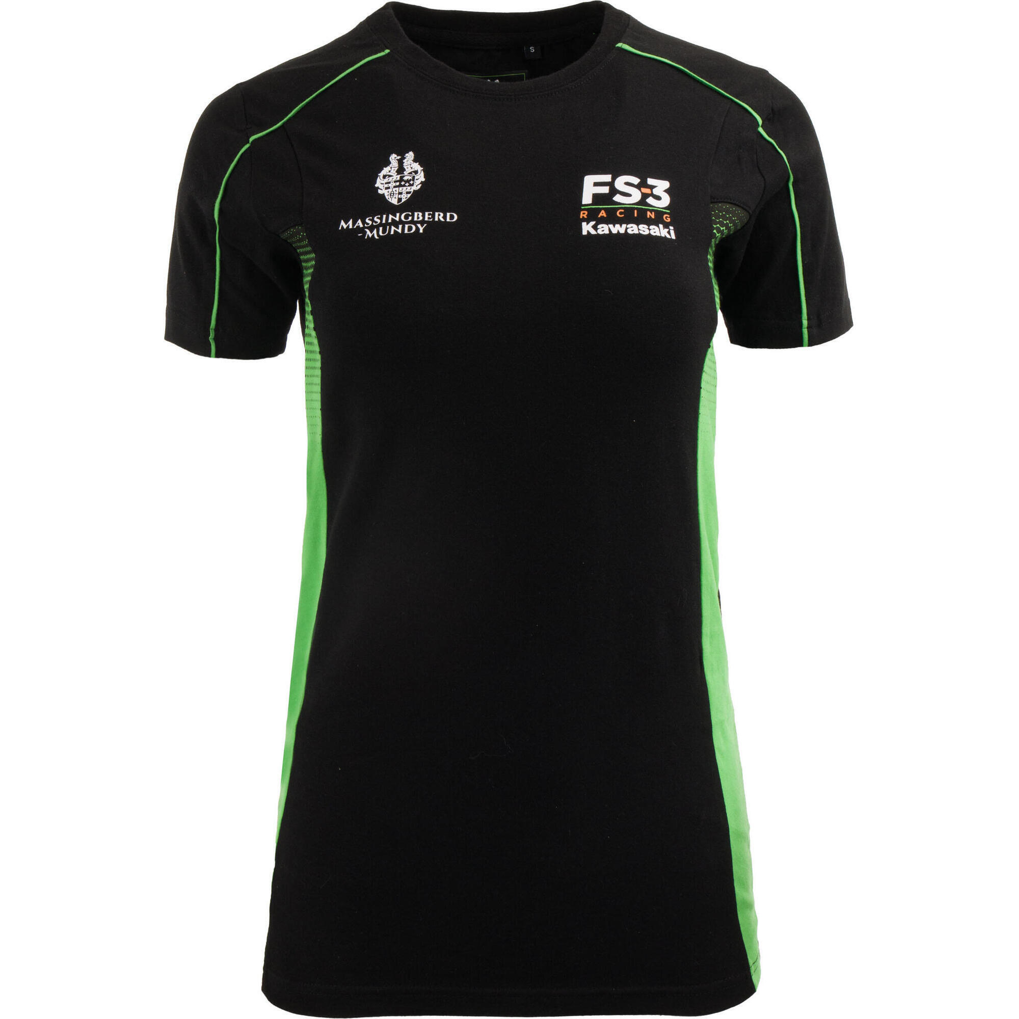 Kawasaki Ladies Crew Neck T-Shirt XL - Stylowy i komfortowy design