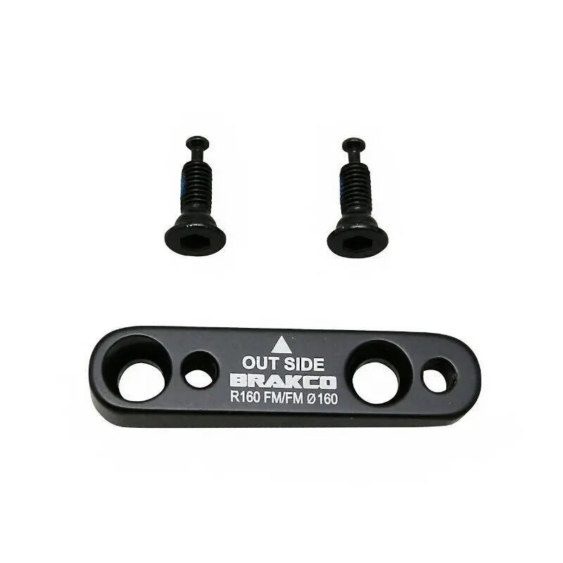 Adapter do hamulców tarczowych drogowych - zacisk flat mount na ramie Brakco Fla