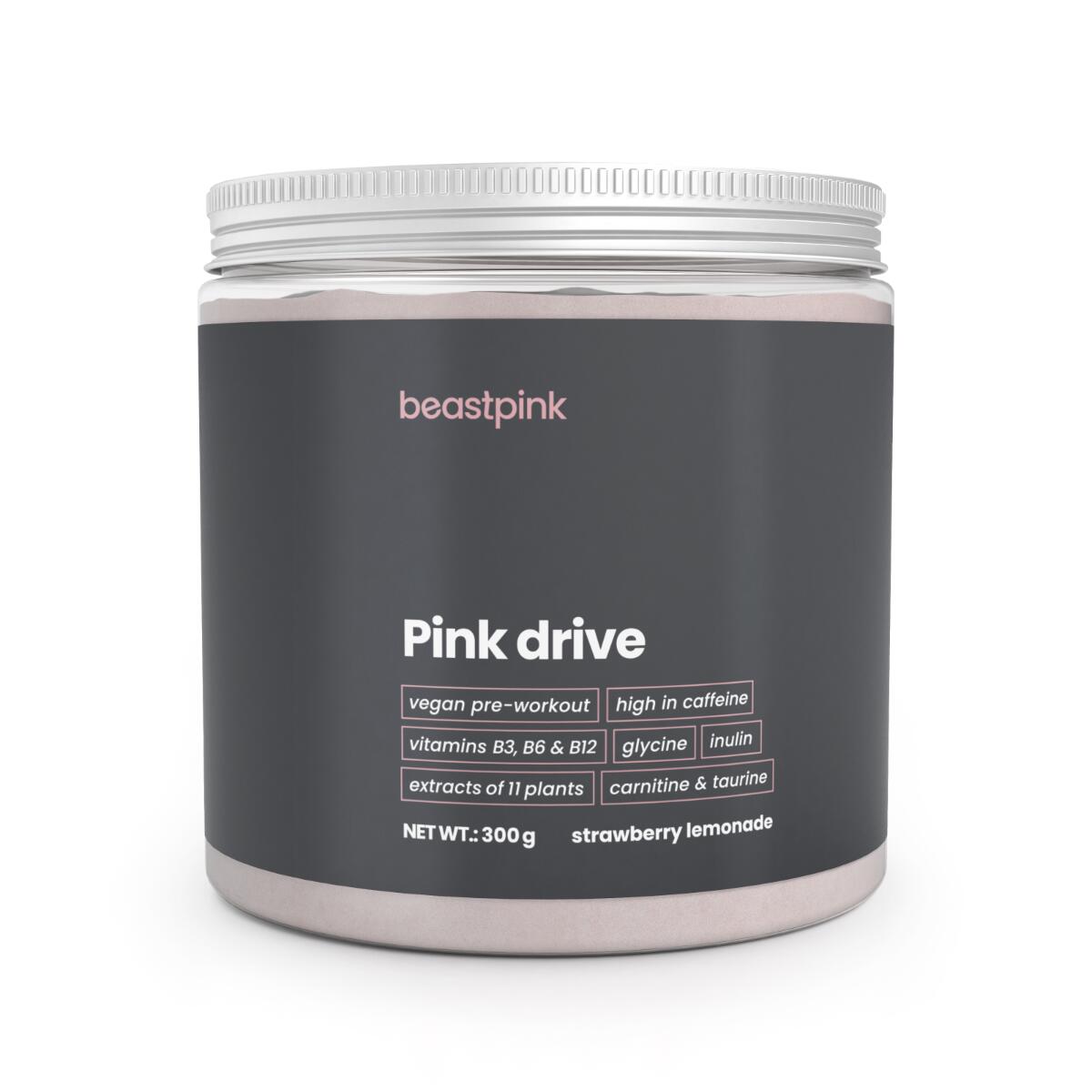 Pre-workout Pink Drive proszek 300 g