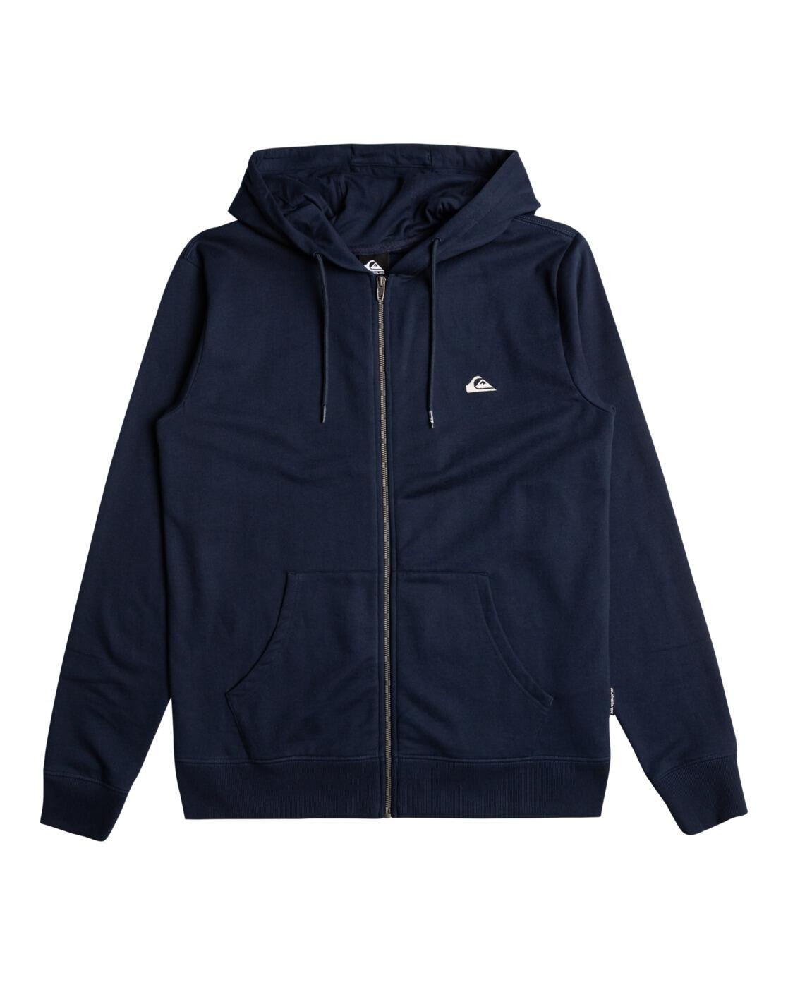 Bluza z kapturem z długim rękawem dla Chłopcy BASIC Niebieski