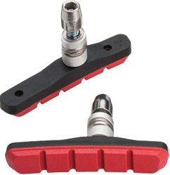 Klocki hamulcowe JAGWIRE Mountain Sport - czerwone