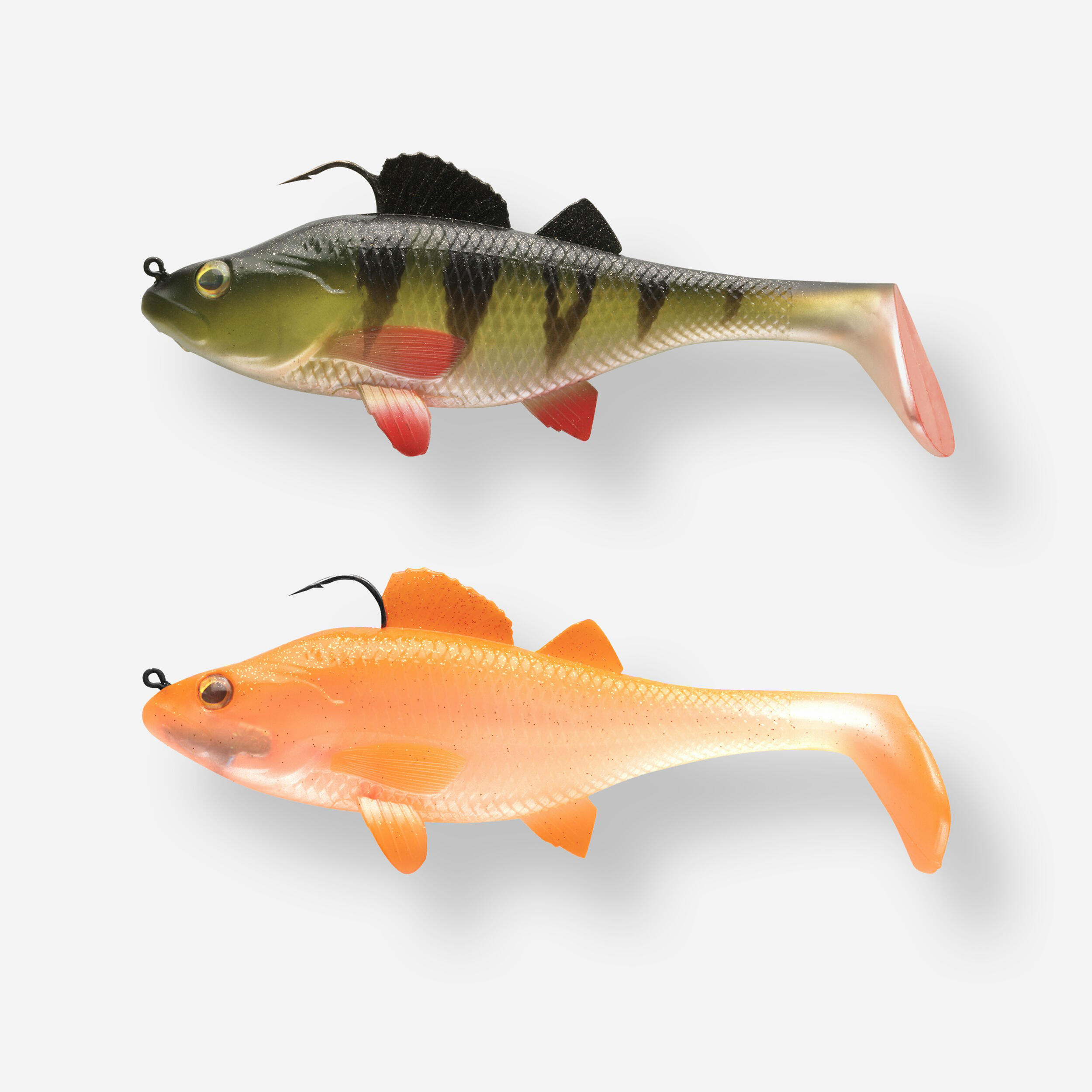 Zestaw przynęt Shad Perche RTC 70 okoń/pomarańczowy