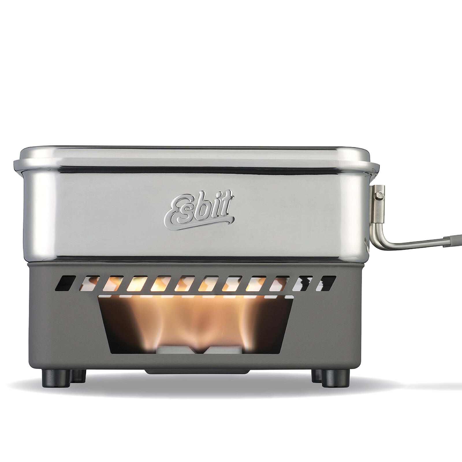 Kuchenka turystyczna Esbit Solid Fuel Cookset 1100 ml - steel