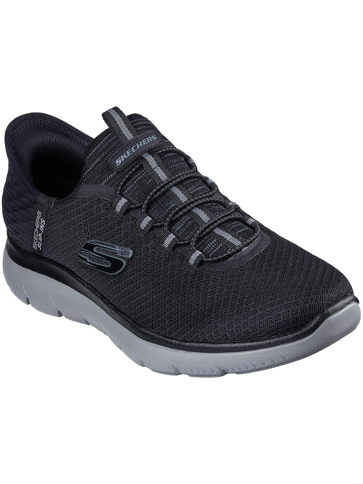 Buty Mężczyzna Skechers Slipins Summits Range czarny