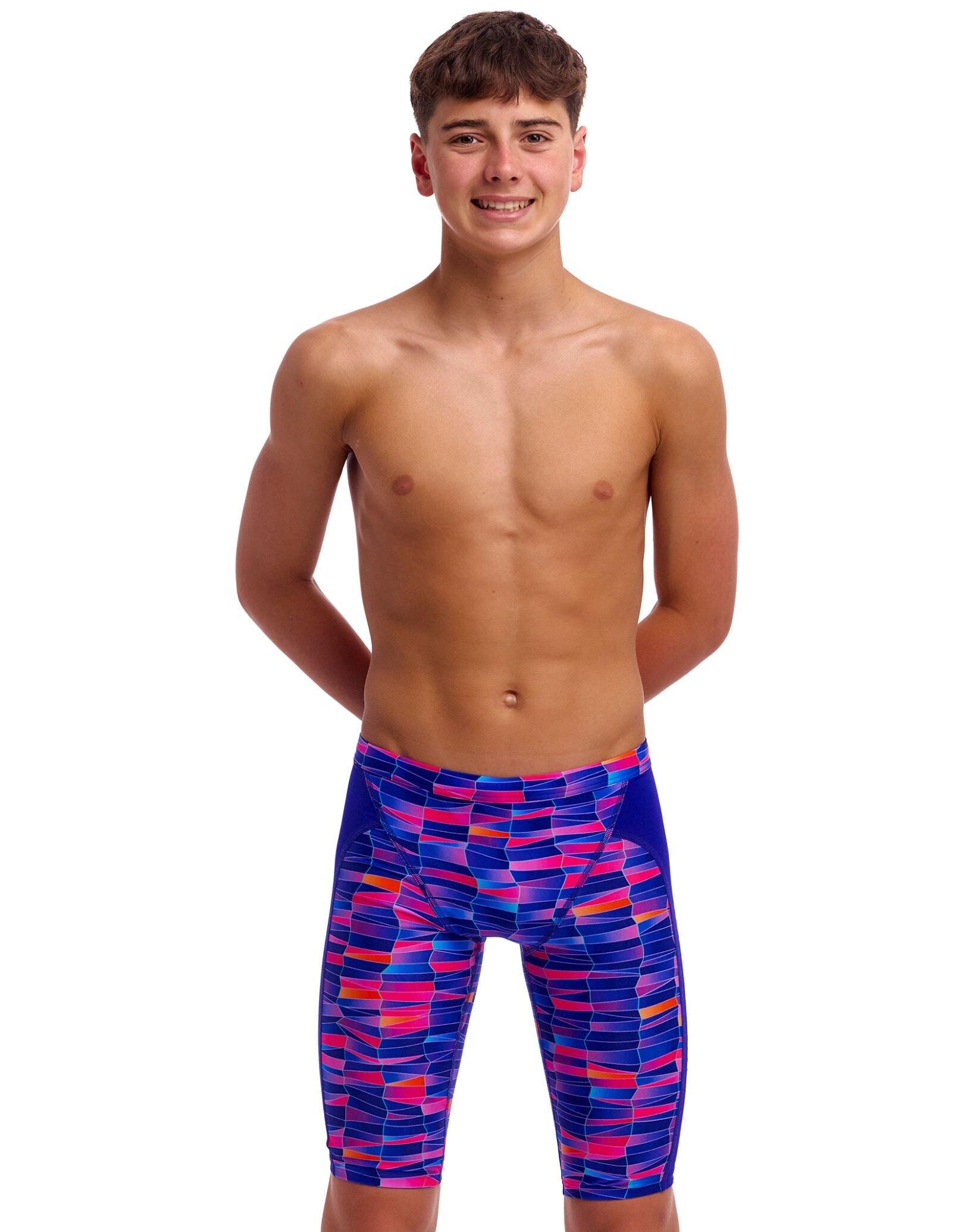 Spodenki FUNKY TRUNKS Warped Waves - jammery chłopięce