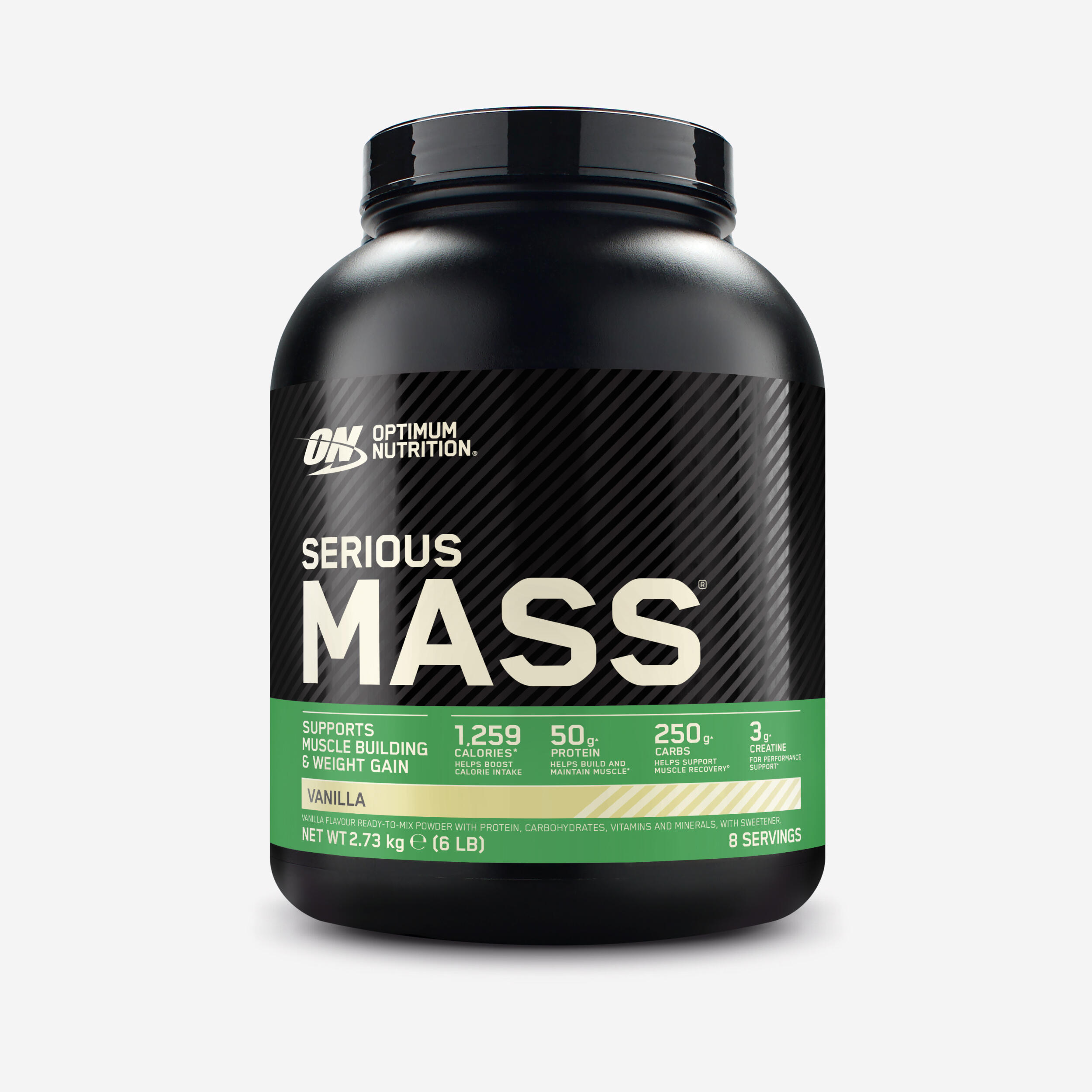 Odżywka Optimum Nutrition Serious Mass waniliowa 2,7 kg