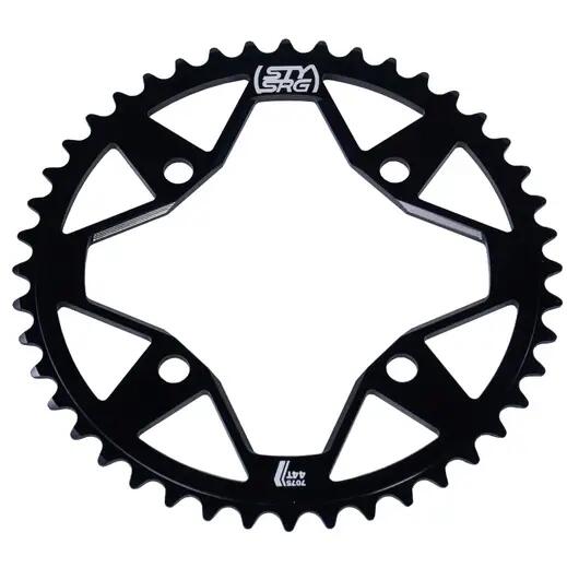 BMX Zębatki Stay Strong 4-Śruba 7075 Aluminium Zębatka BMX - Czarny - 46T