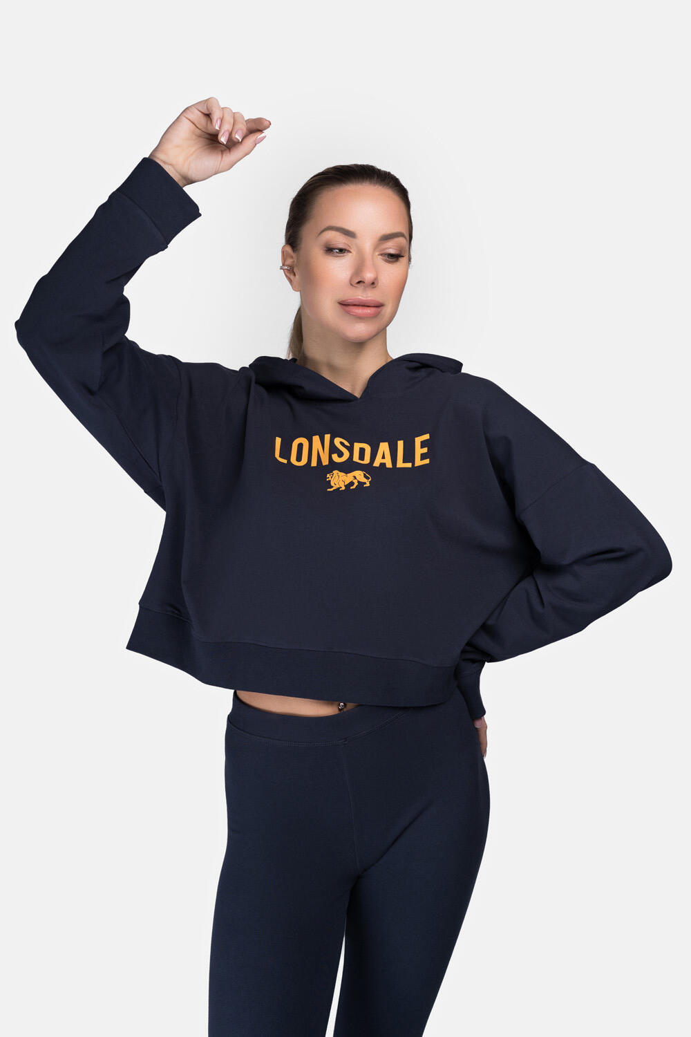 Bluza damska z kapturem Lonsdale Queenscliff
