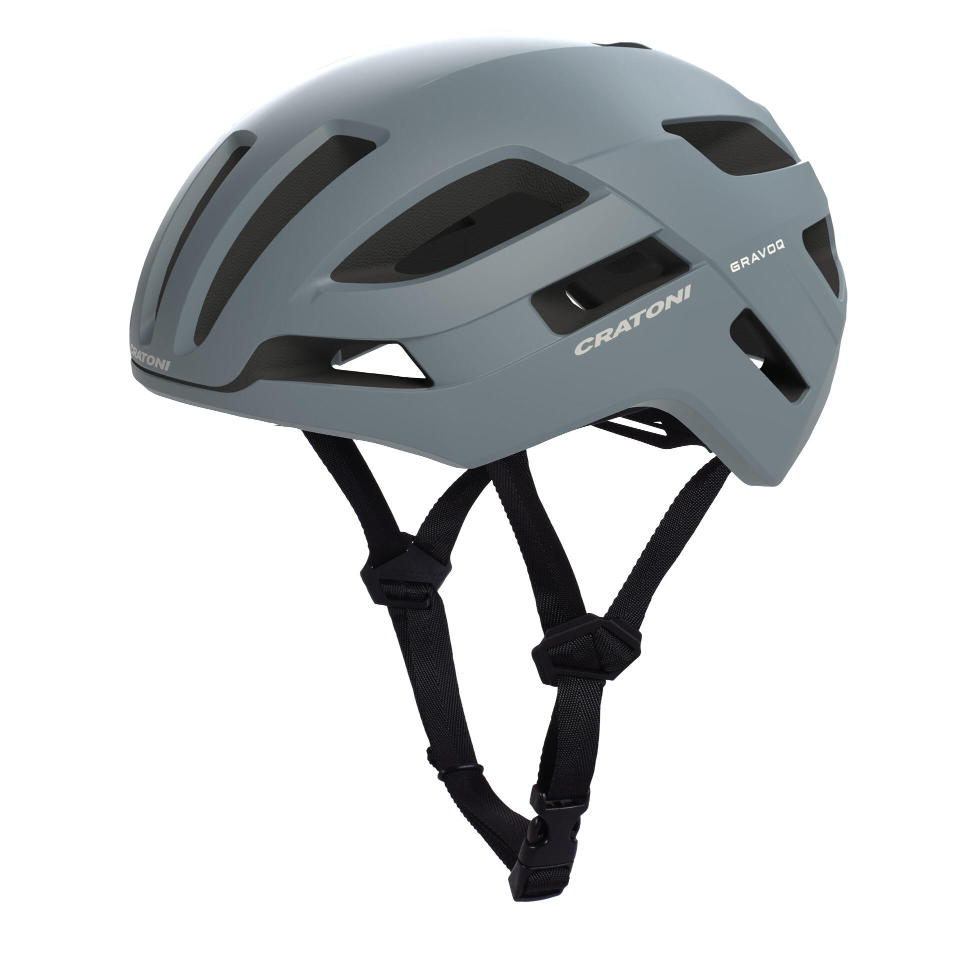 Gravel - kask rowerowy Gravoq, kamienny mat
