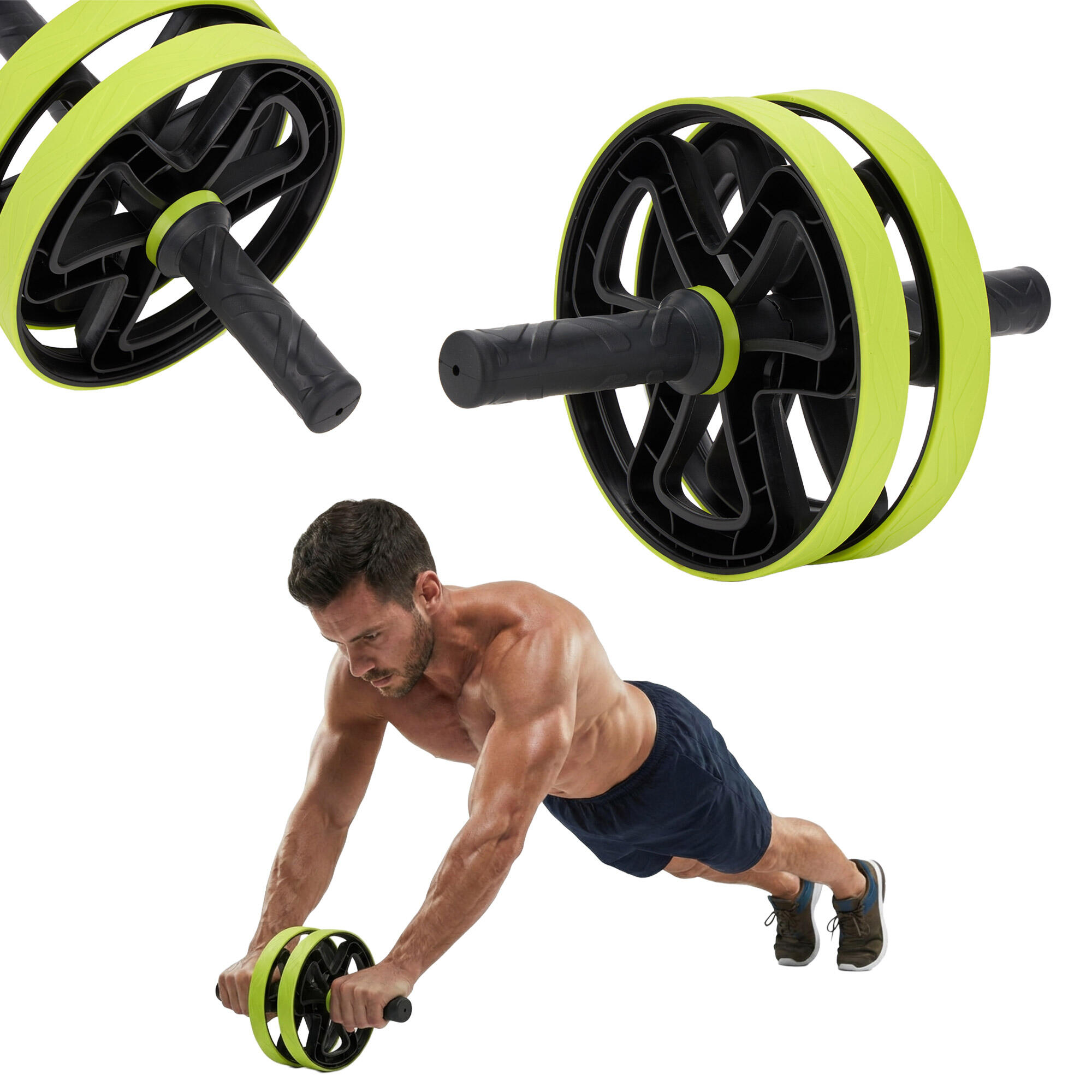 Kółko do ćwiczeń mięśni brzucha XTREXO TXO-B4Z038-GN