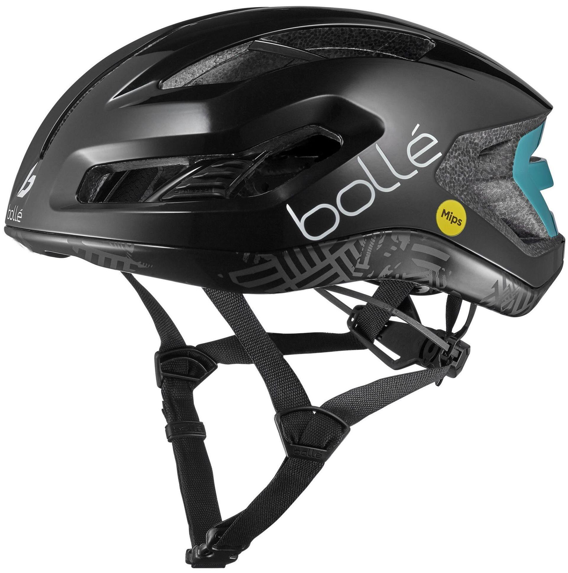 Kask rowerowy szosowy „Avio MIPS”, czarny błyszczący