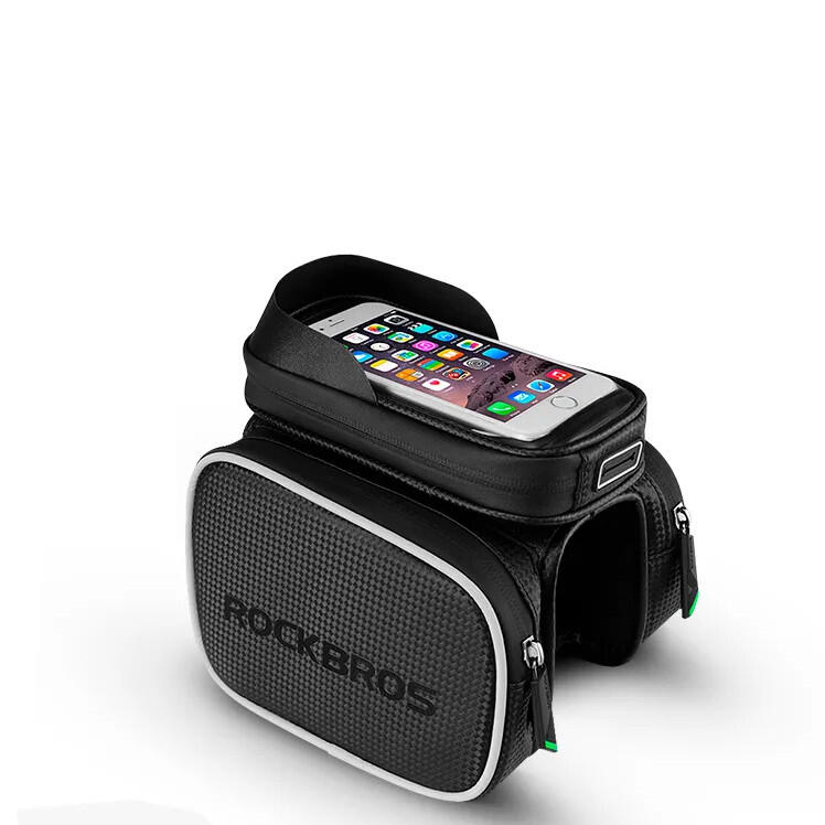 Sakwa, torba rowerowa na ramę z pokrowcem na telefon 6,2 Rockbros 009-42