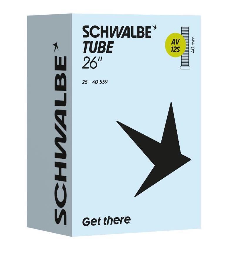 Dętka Schwalbe AV12S 26 cali 25/40-559 wentyl Schrader 40 mm