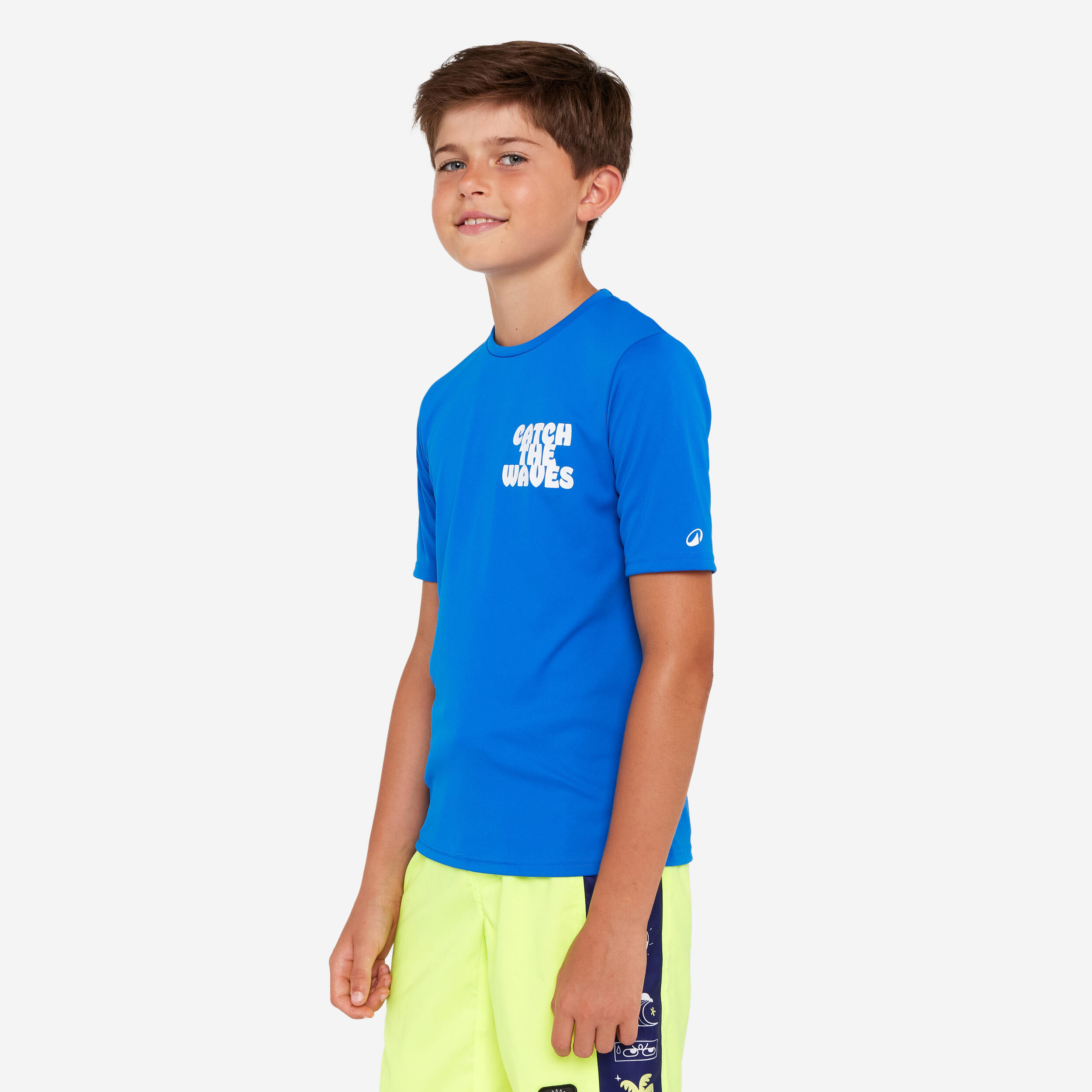 Top UV surfingowy dla dzieci Decathlon 100 Wax