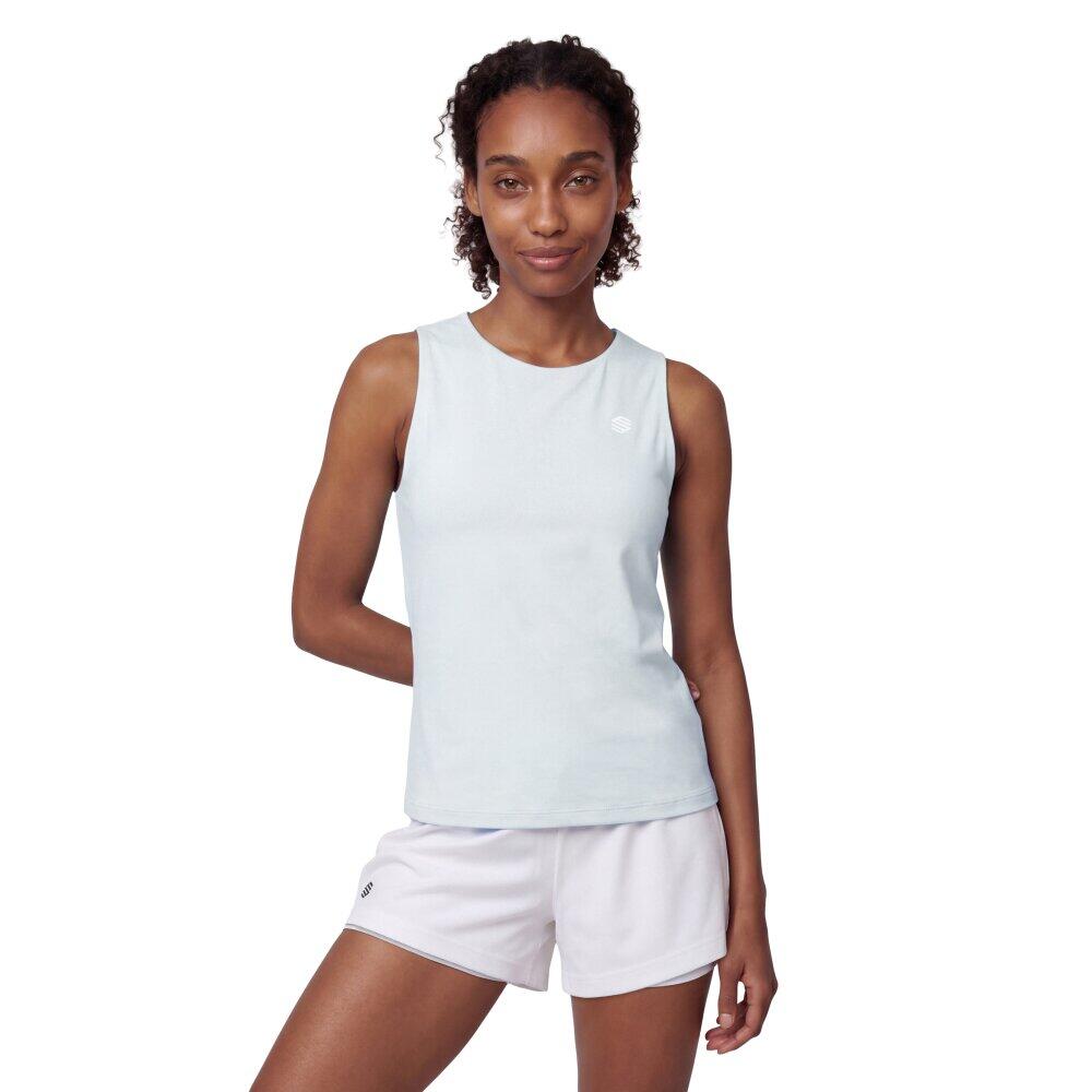 Damska koszulka tank top do biegania w terenie Trekking Siroko Volt-W Blue