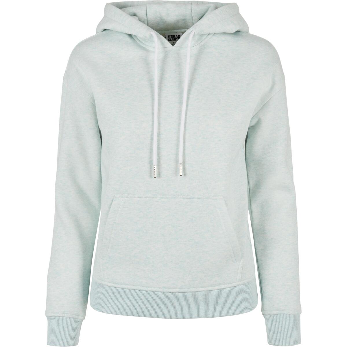 Bluza damska z kapturem Urban Classics color melange-Duże rozmiary
