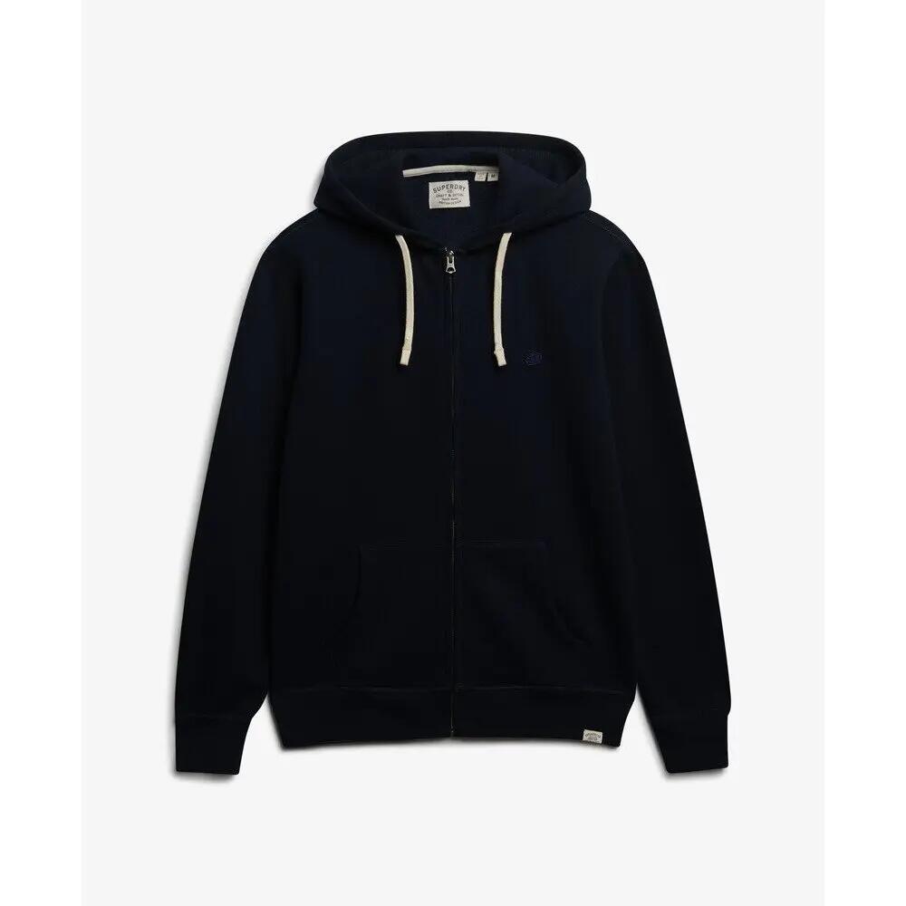 Rozpinana bluza z kapturem z monogramem Superdry
