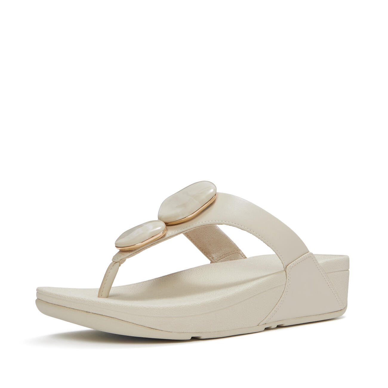 Sandales à bride avant FitFlop Lulu Marbled-Stone
