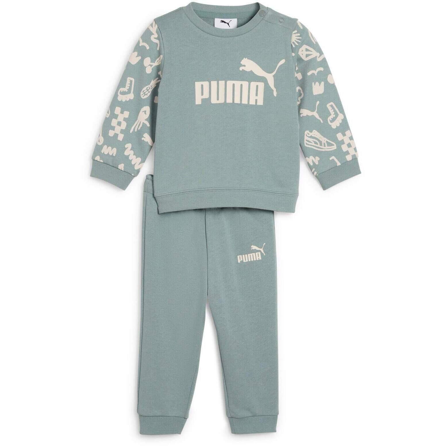 Dres dla dzieci Puma Minicats Sandy Adventures Crew Set Tr Inf