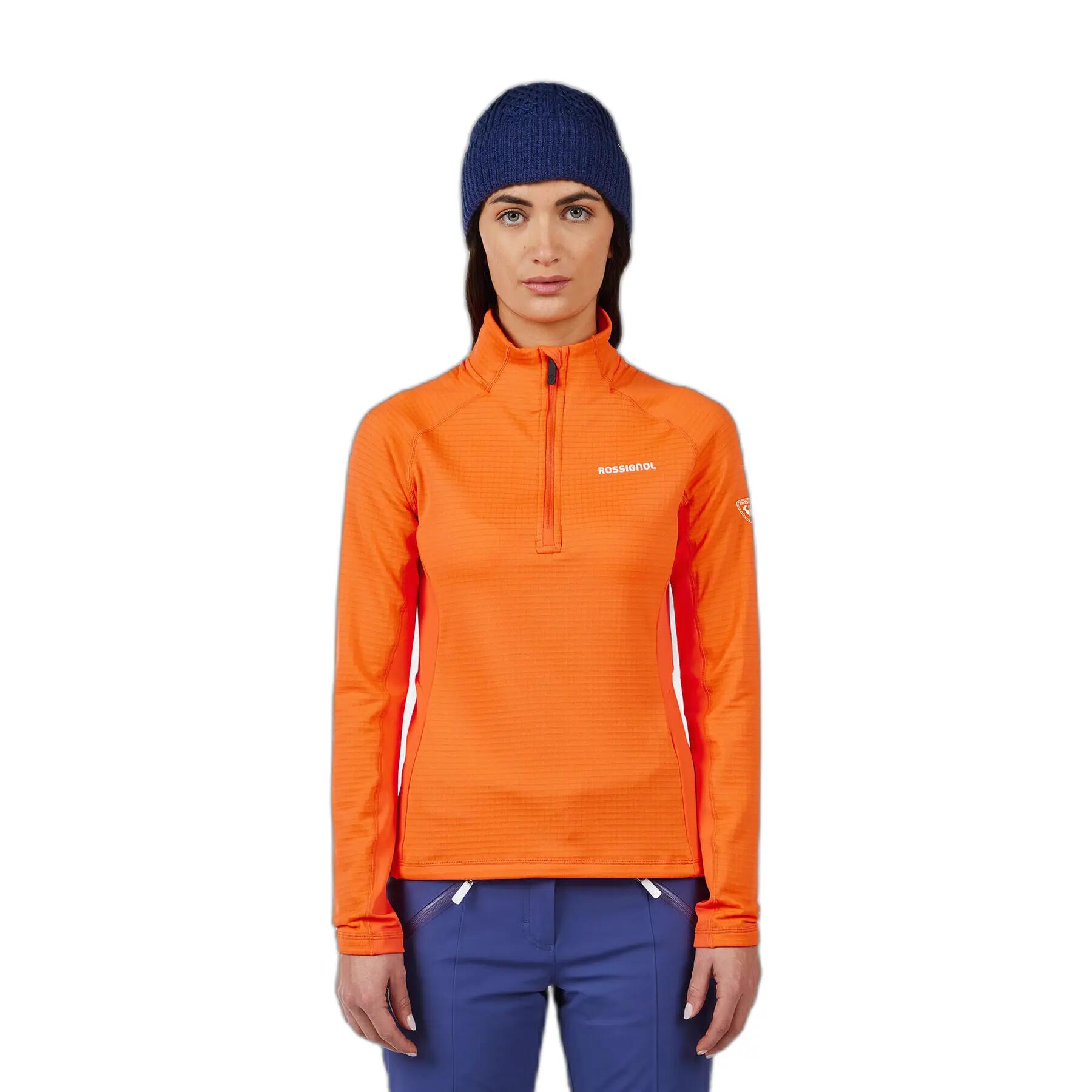 Kurtka narciarska 1/4 Zip damska Rossignol Blackside MIX